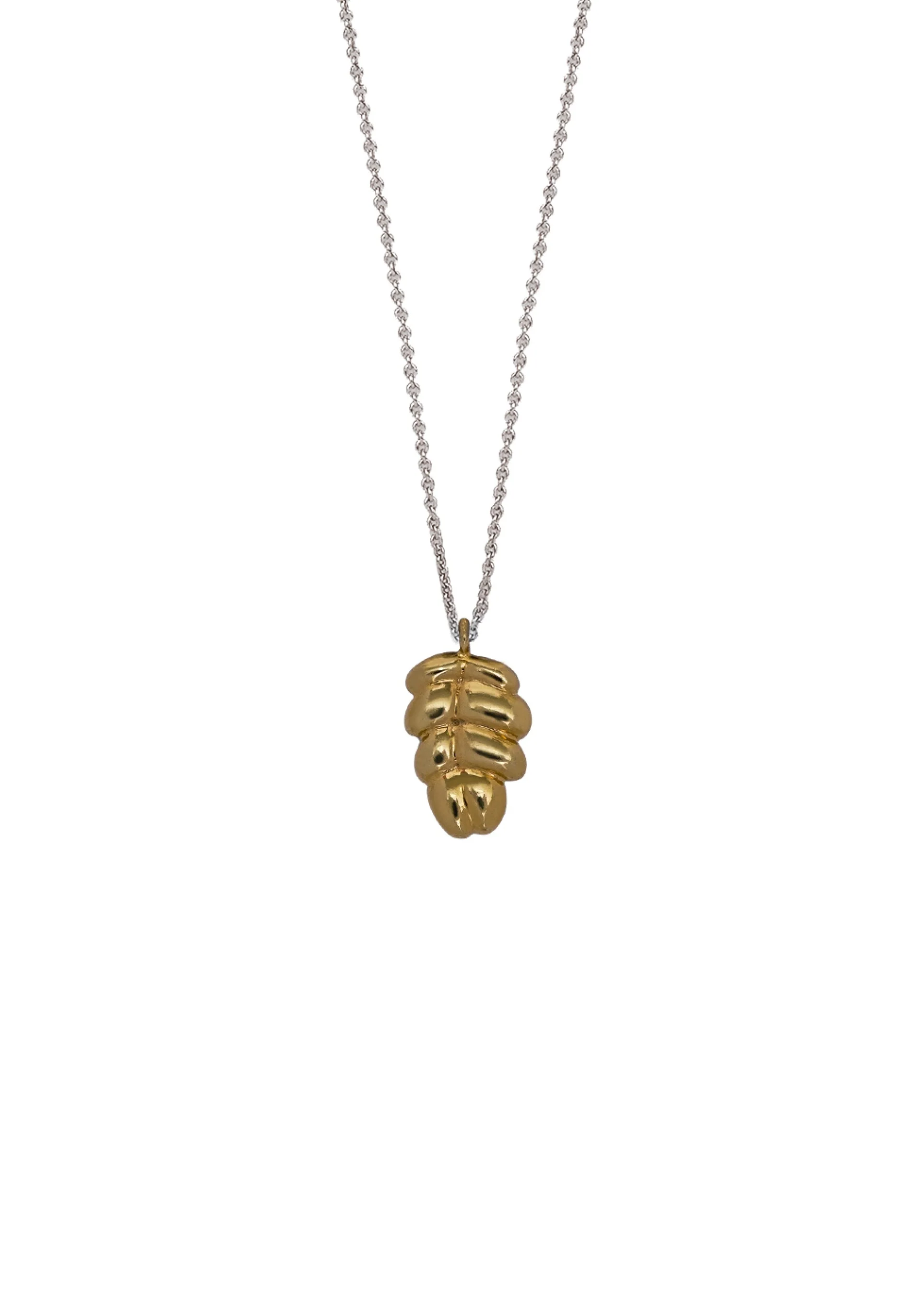 Acorn Pendant with Leaf - Image 4