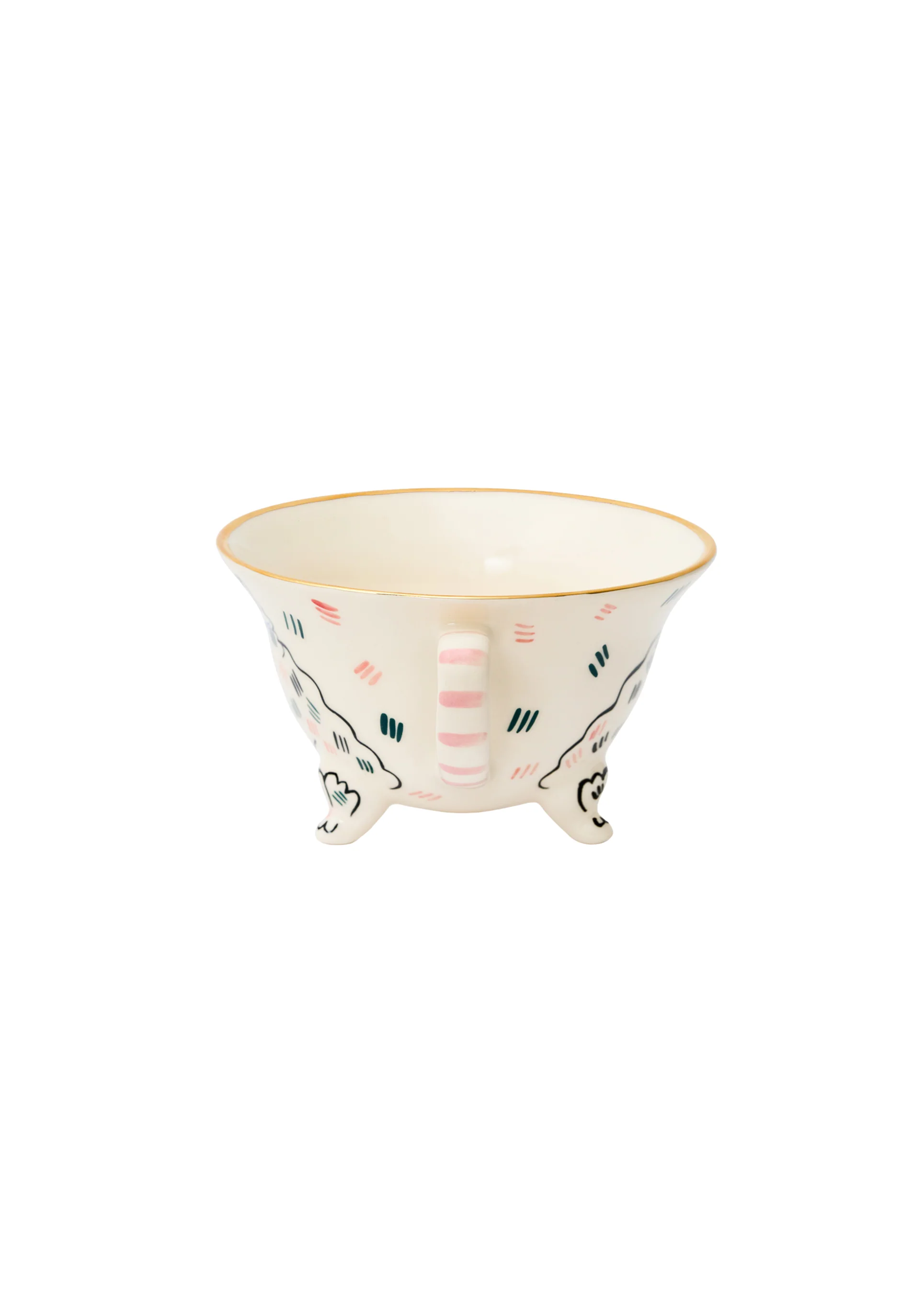 Ceramic cup with a kitten - Image 2