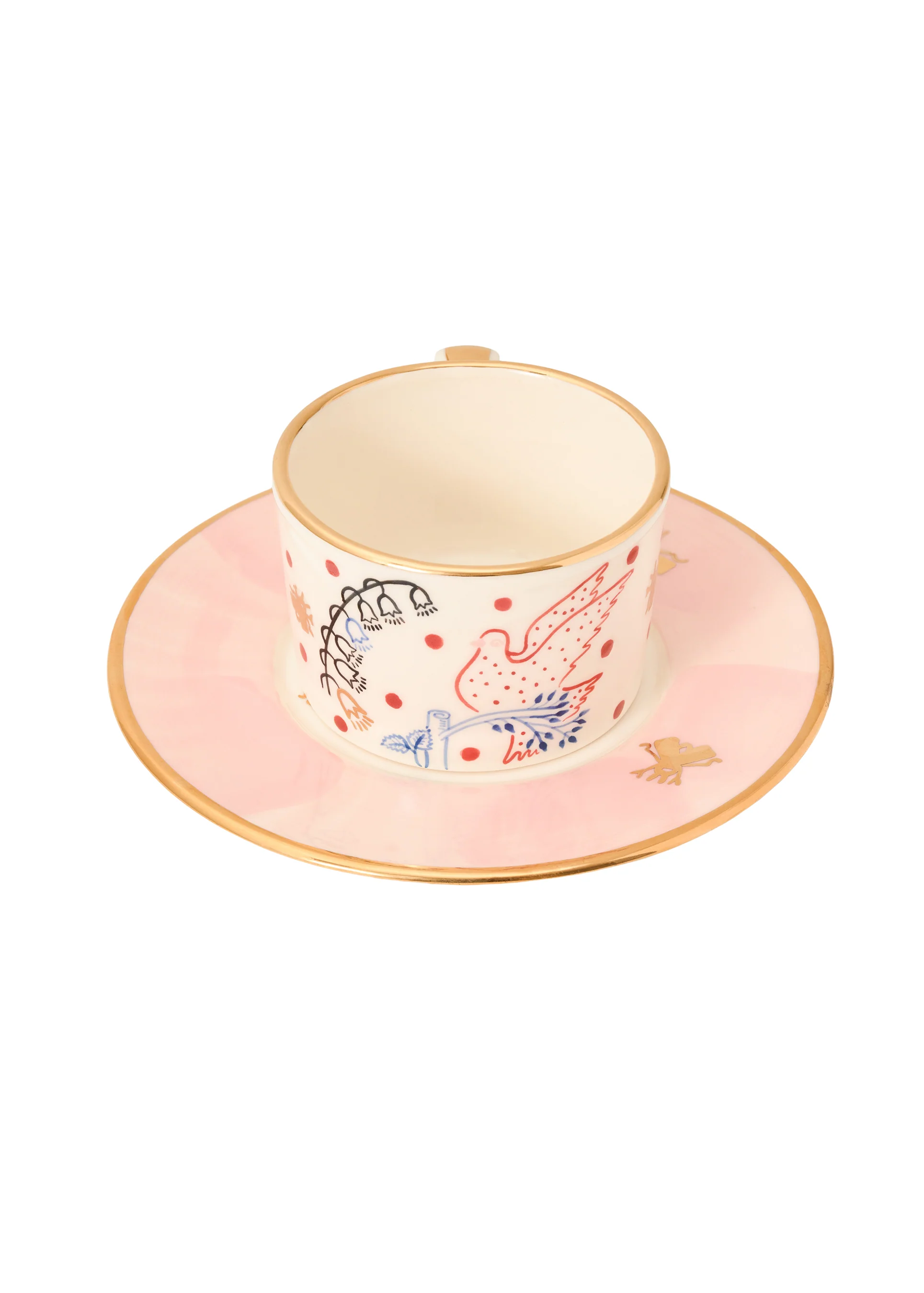 Dove Tea Cup and Saucer Set - Image 5