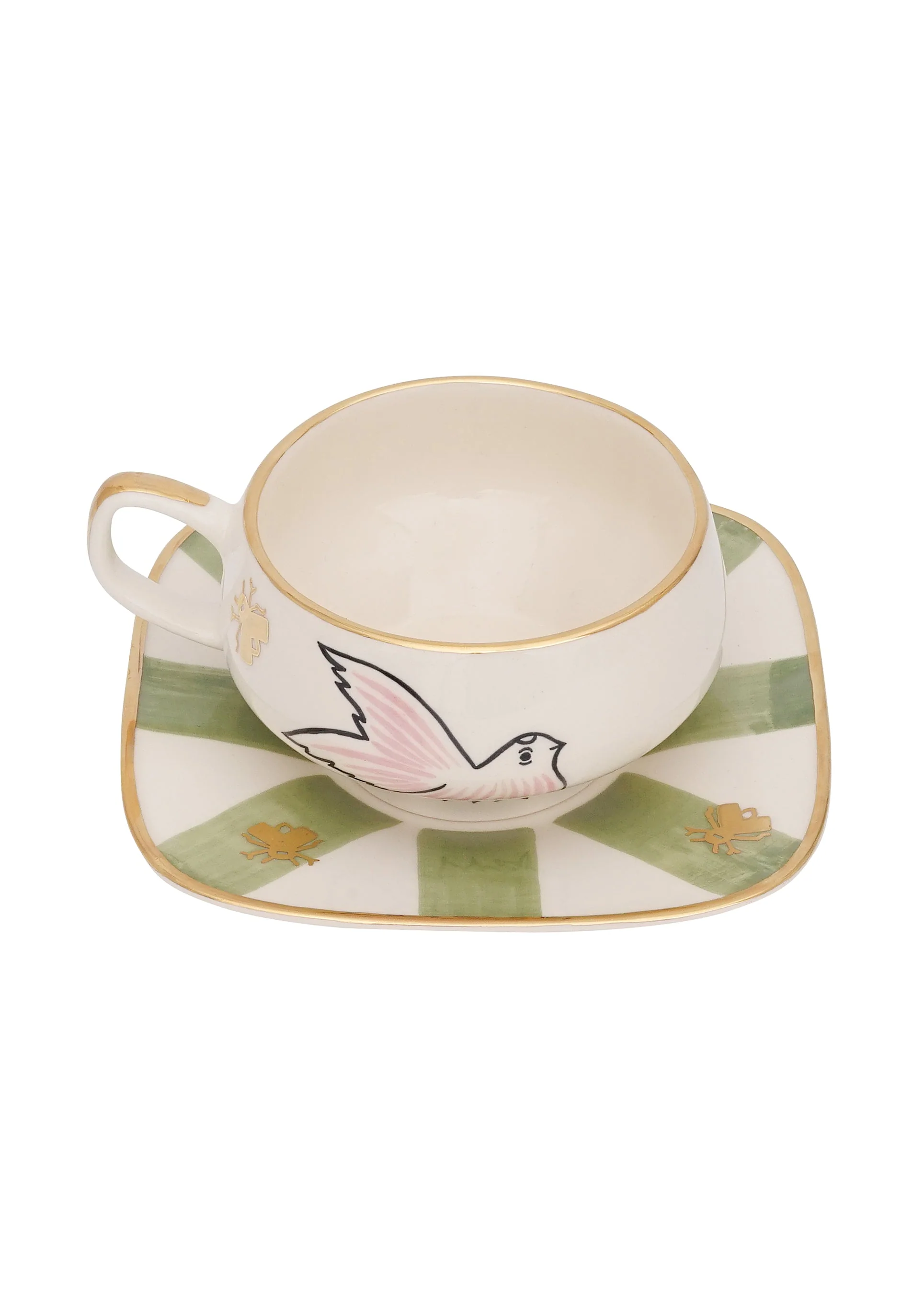 Birdsong Tea Cup and Saucer Set - Image 3