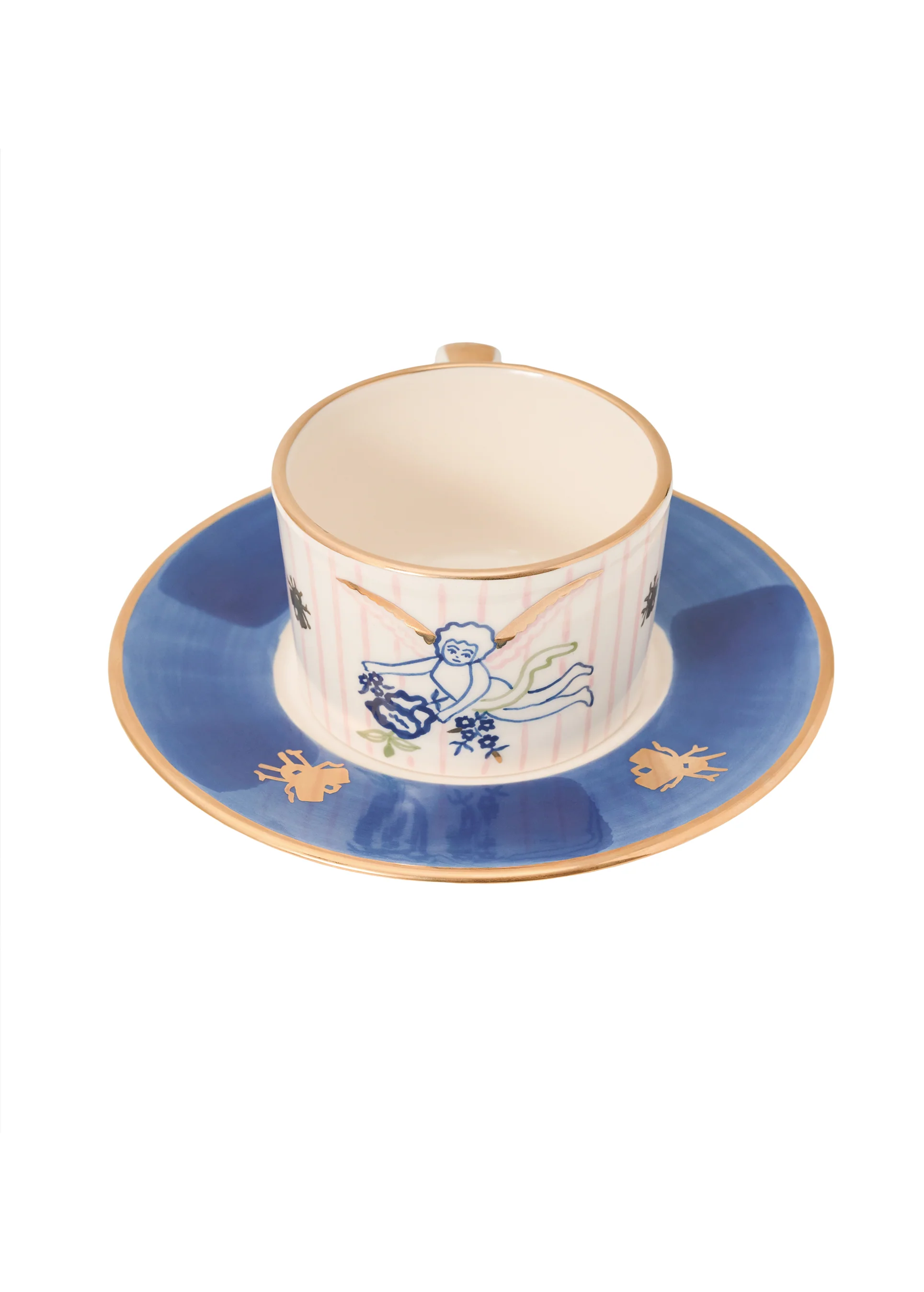 Spring Angel Tea Cup and Saucer Set - Image 4