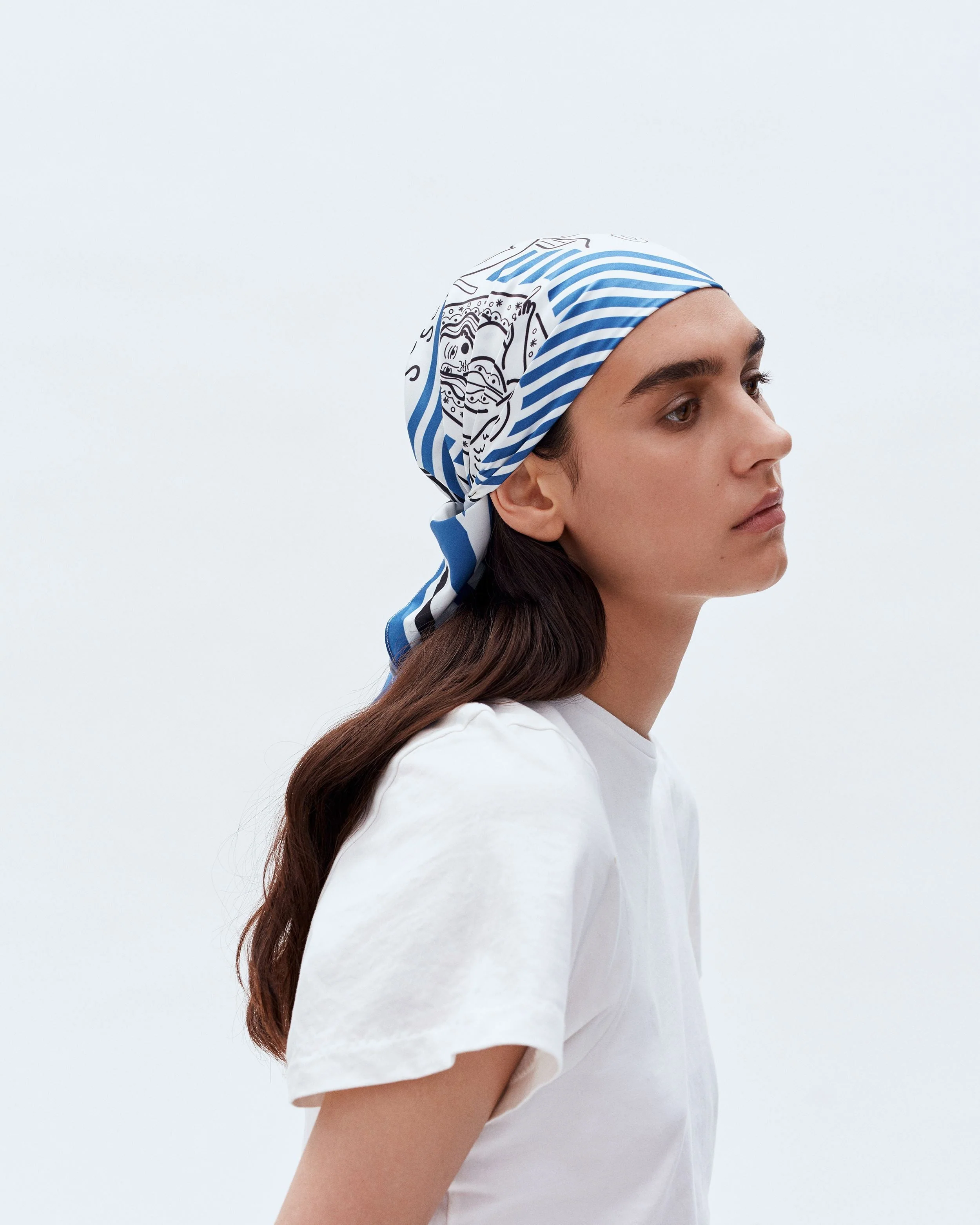 Silk Scarf Vedmid-Hora and Mermaids - Image 3