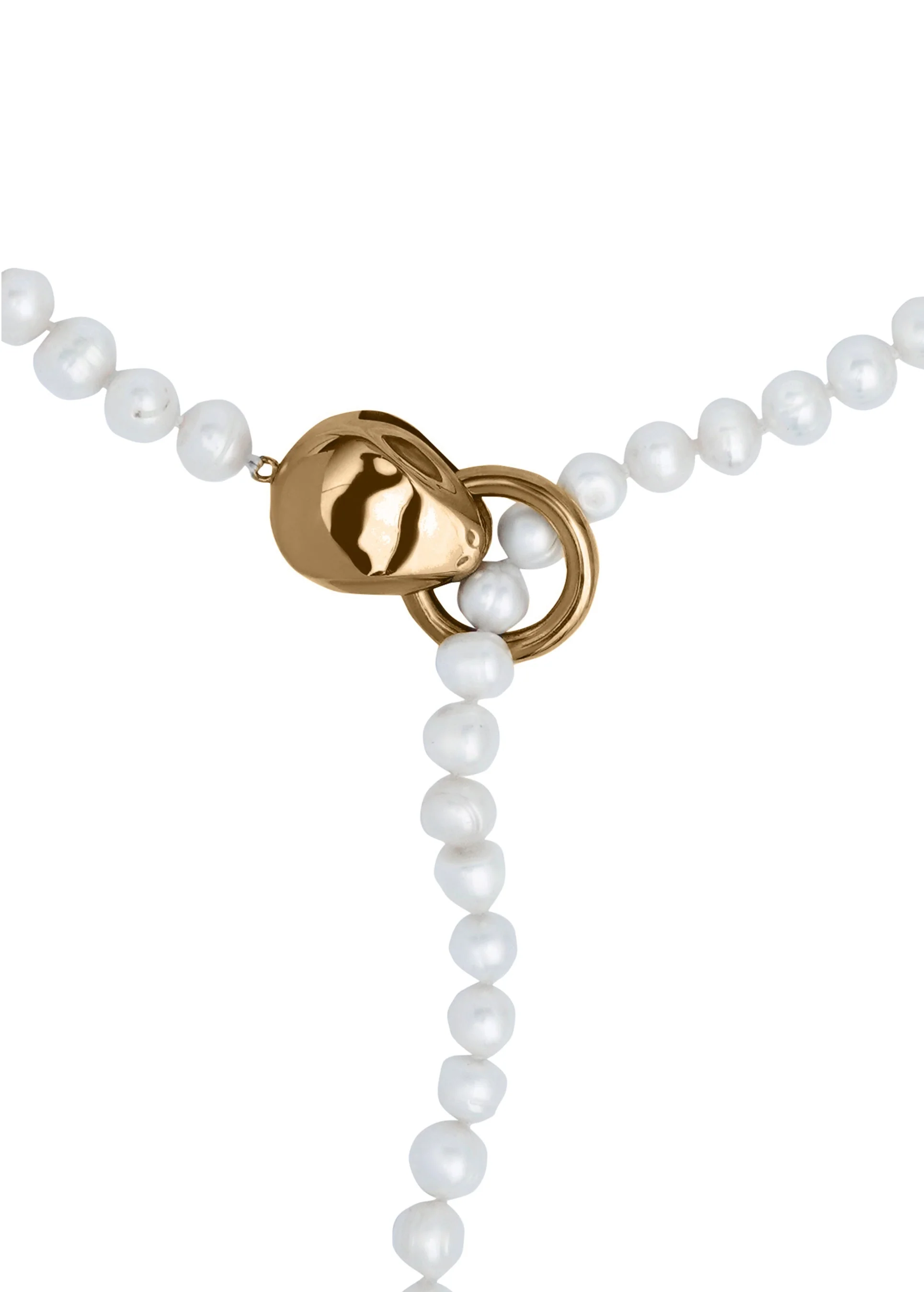 Tyras White Pearl Necklace - Image 2