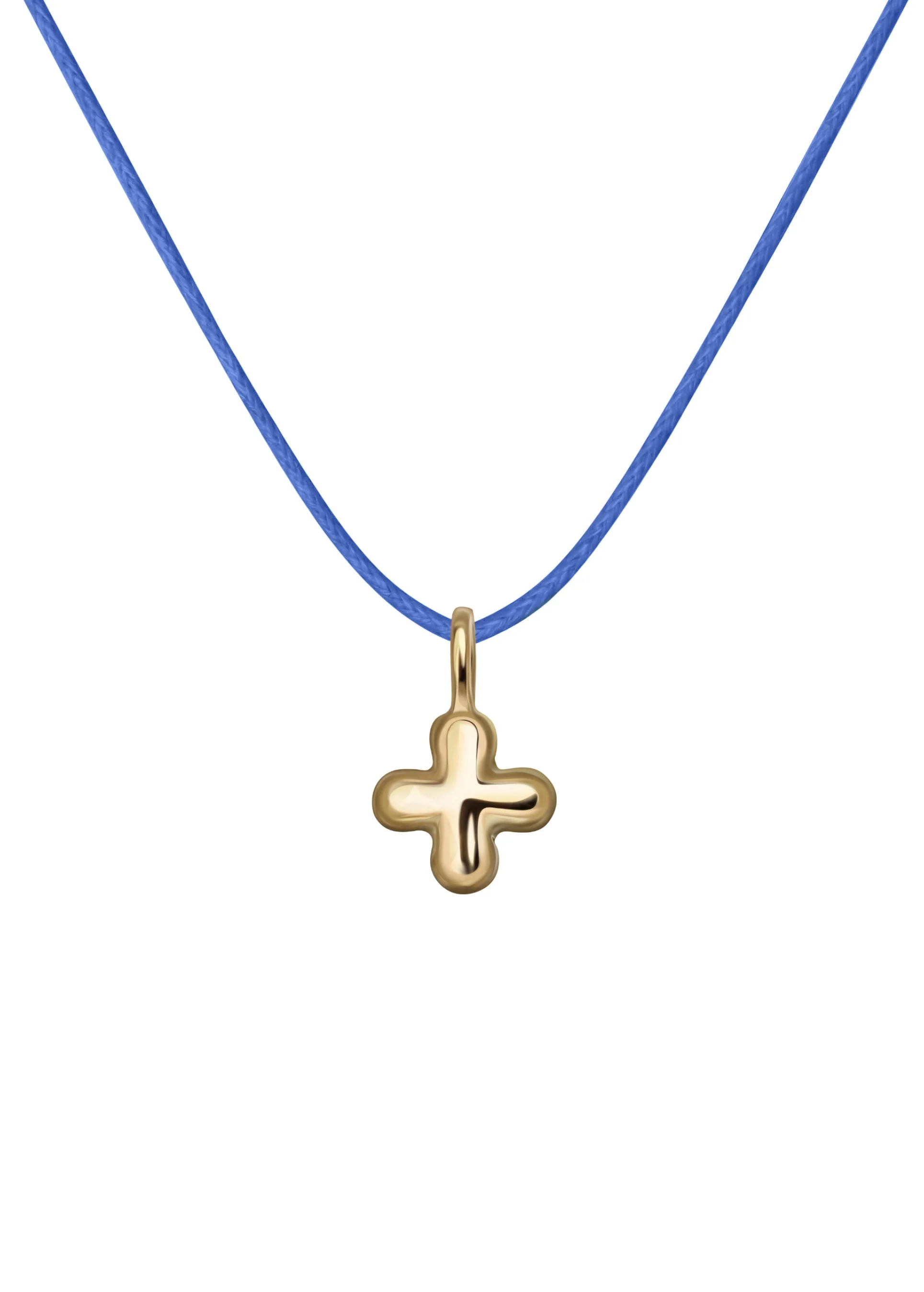 Gold plated Cross Pendant for children - Image 2