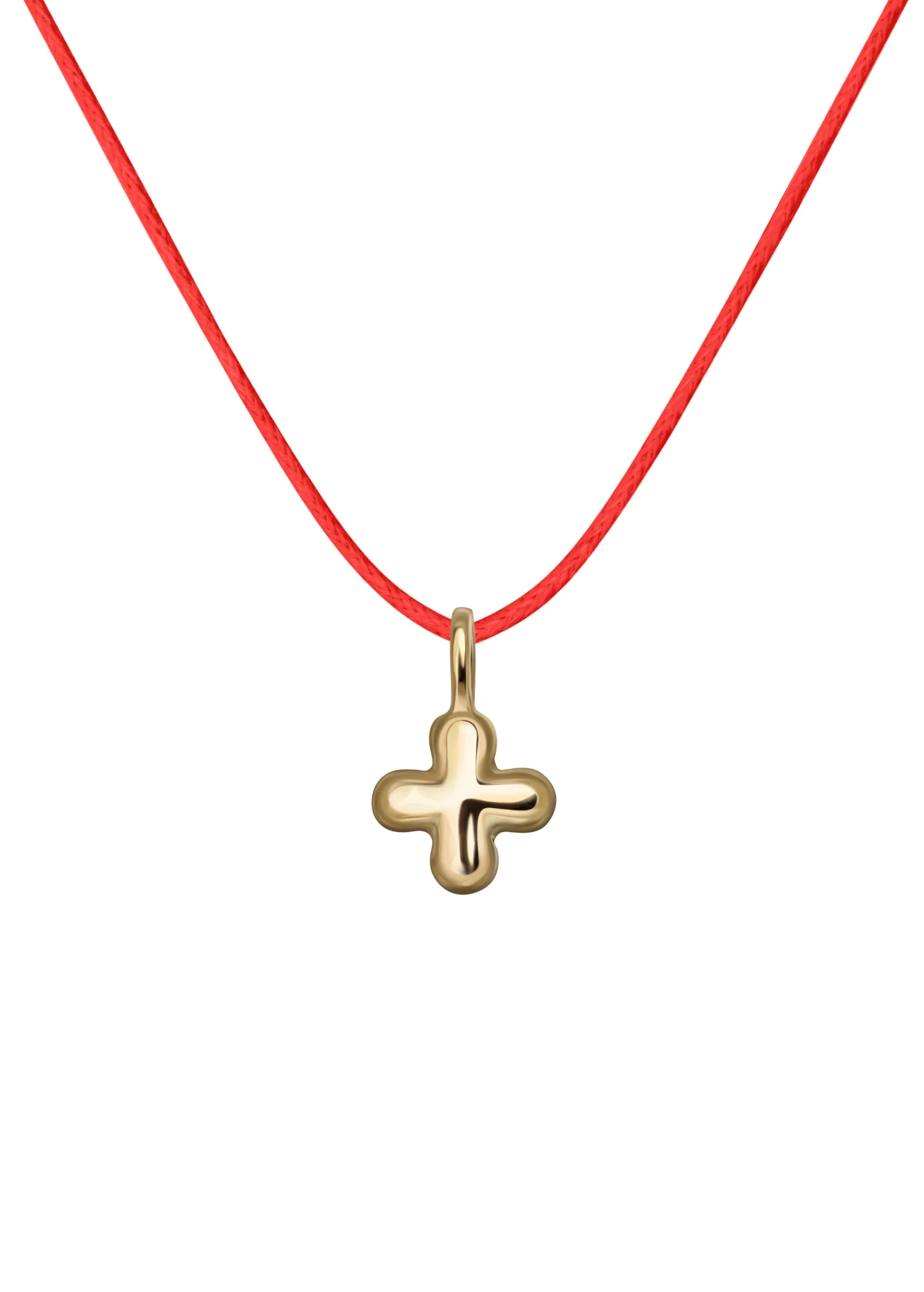 Gold plated Cross Pendant for children - Image 3