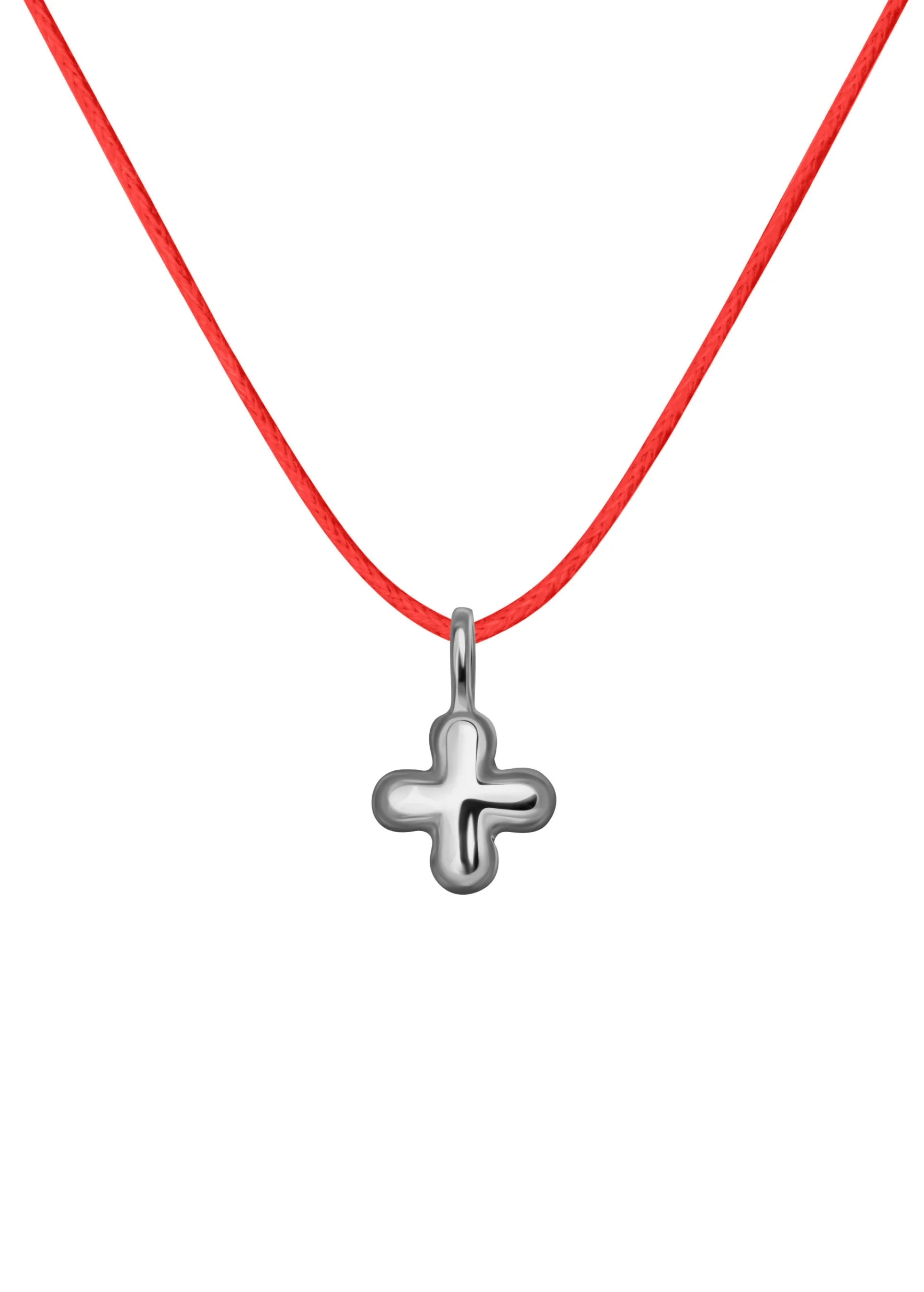 Silver Cross Pendant for children