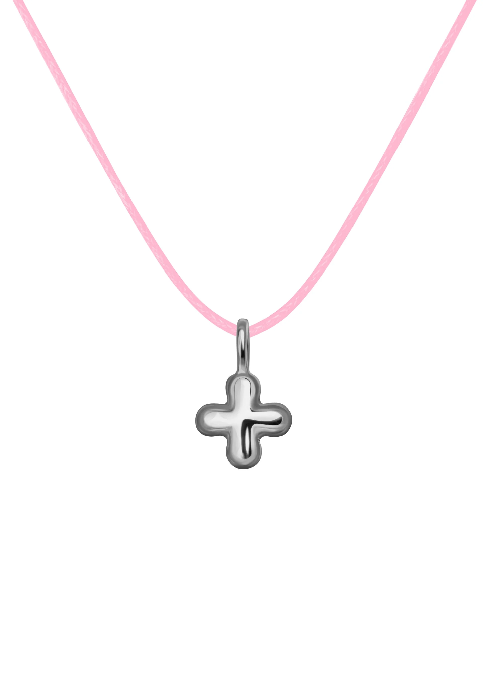 Silver Cross Pendant for children - Image 4
