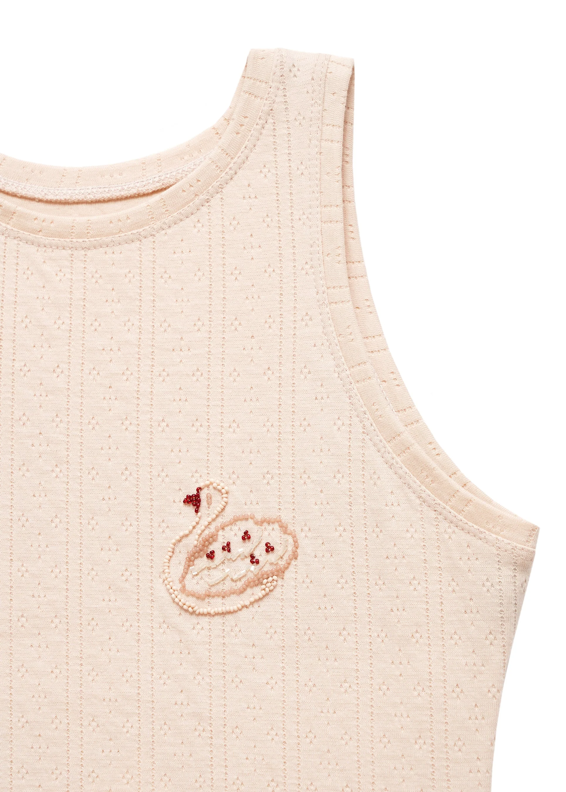 Pink Lace Tank Top - Image 3