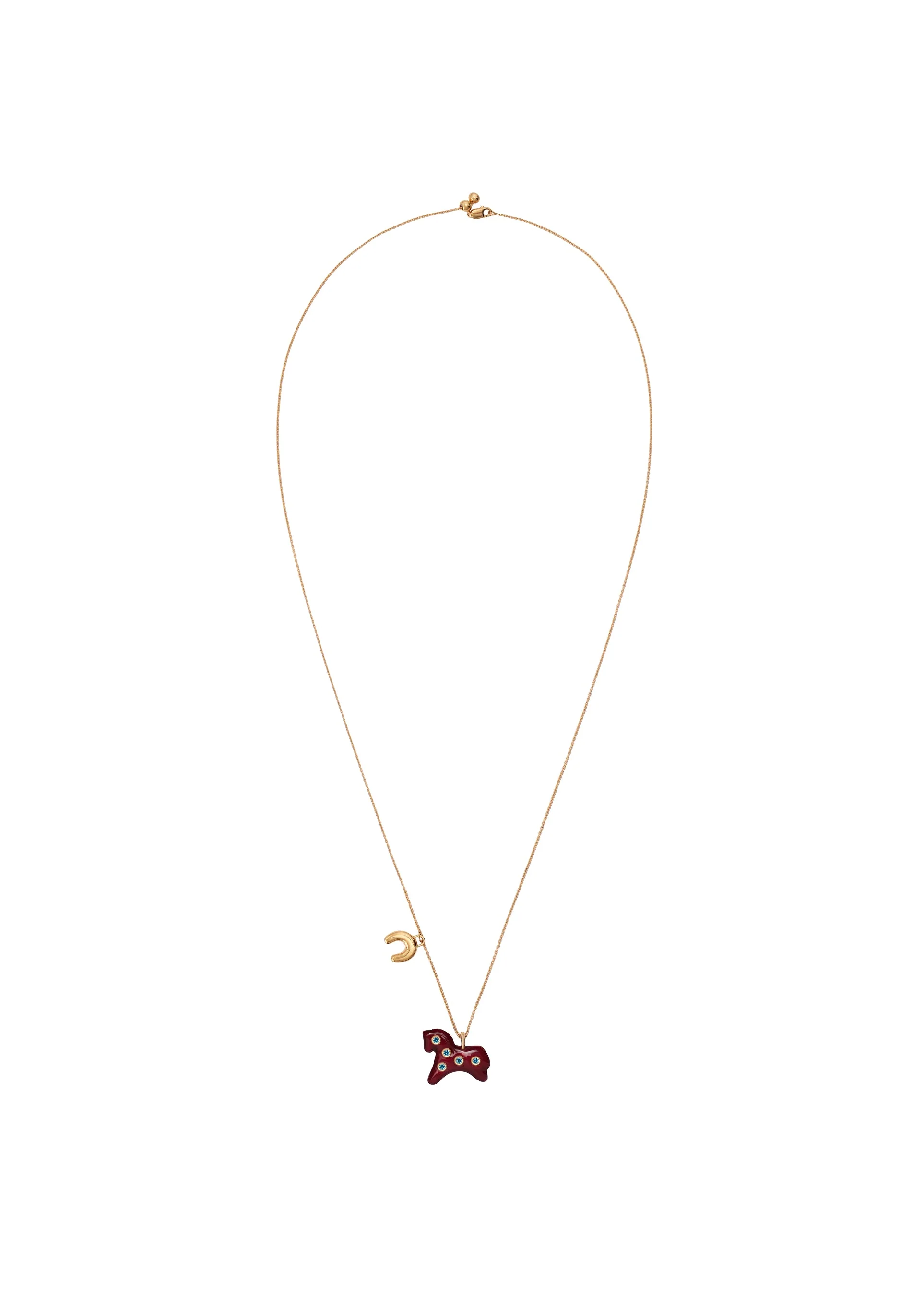 Lucky Pendant Gold-plated and Enamel - Image 3