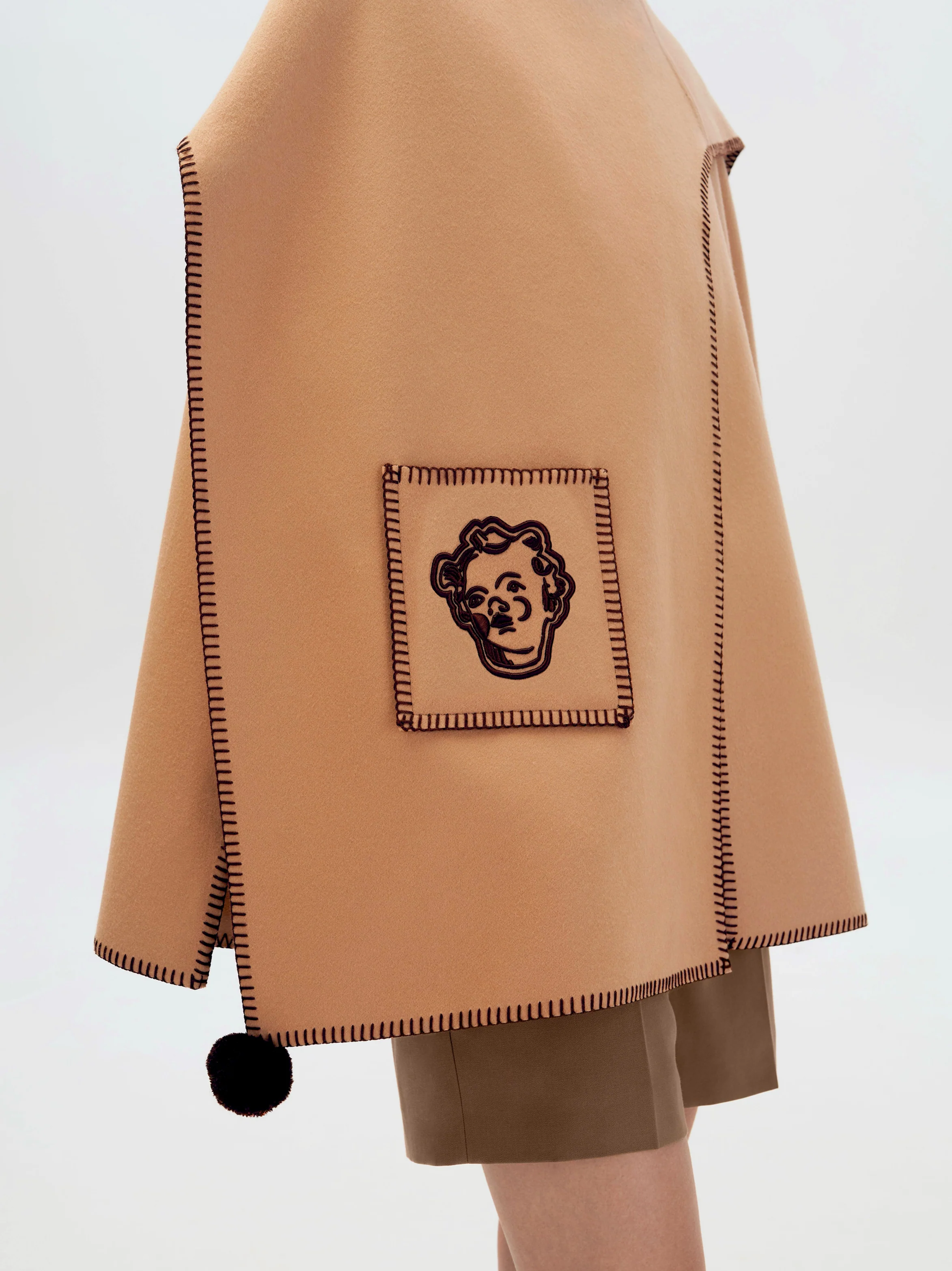 Asymmetric Poncho - Image 4