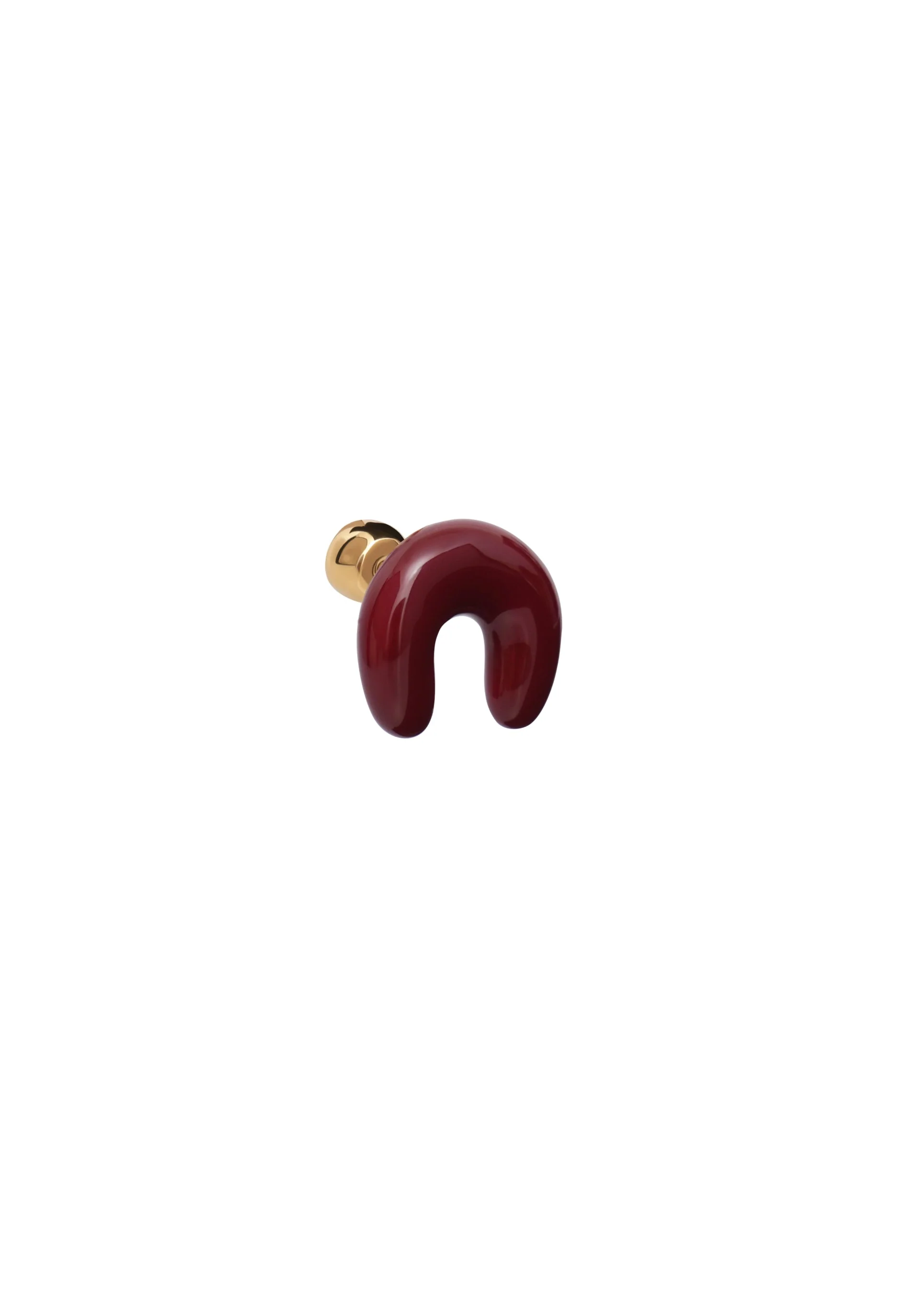 Lucky Earrings in Gilding with Gemstone - Image 8