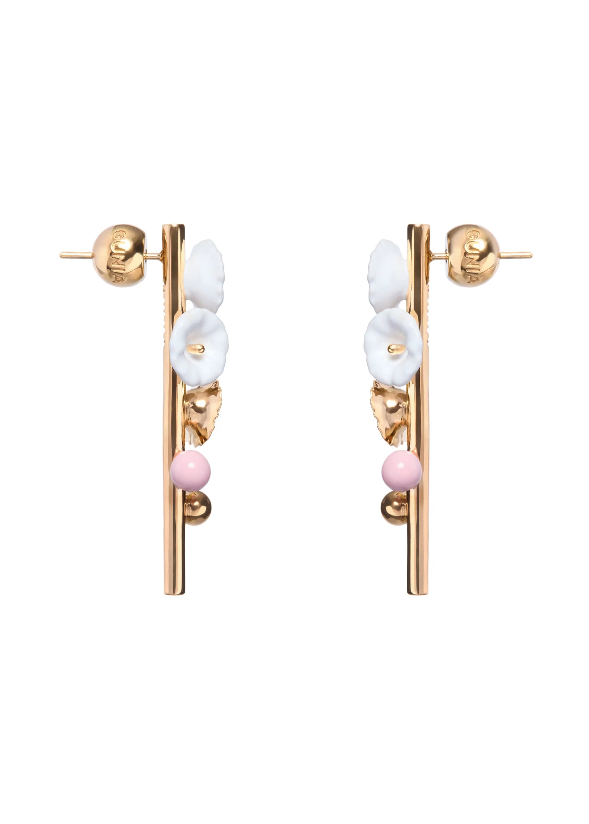 Malva Stem Earrings - Image 4