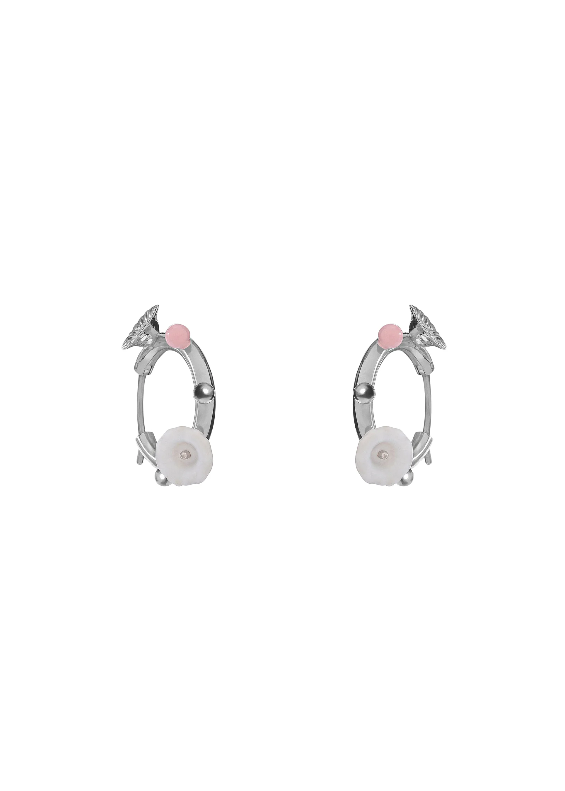 Malva Hoop Earrings - Image 3