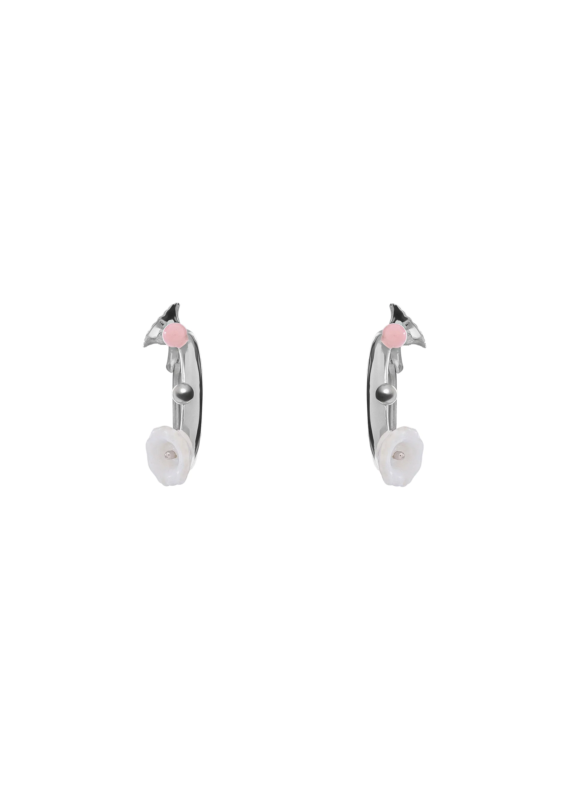 Malva Hoop Earrings - Image 5