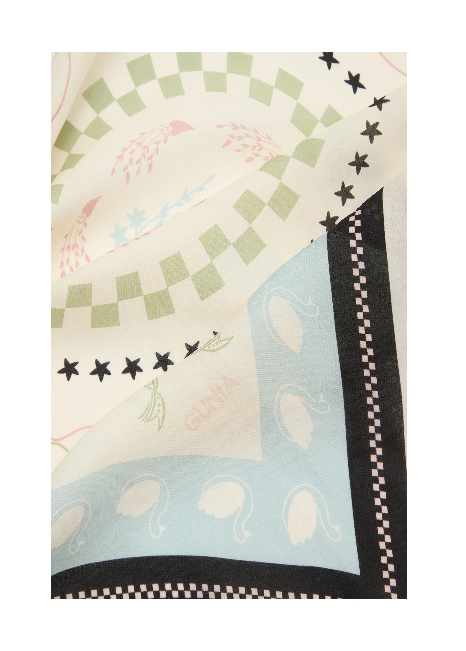 Ornament Silk Bandana - Image 2