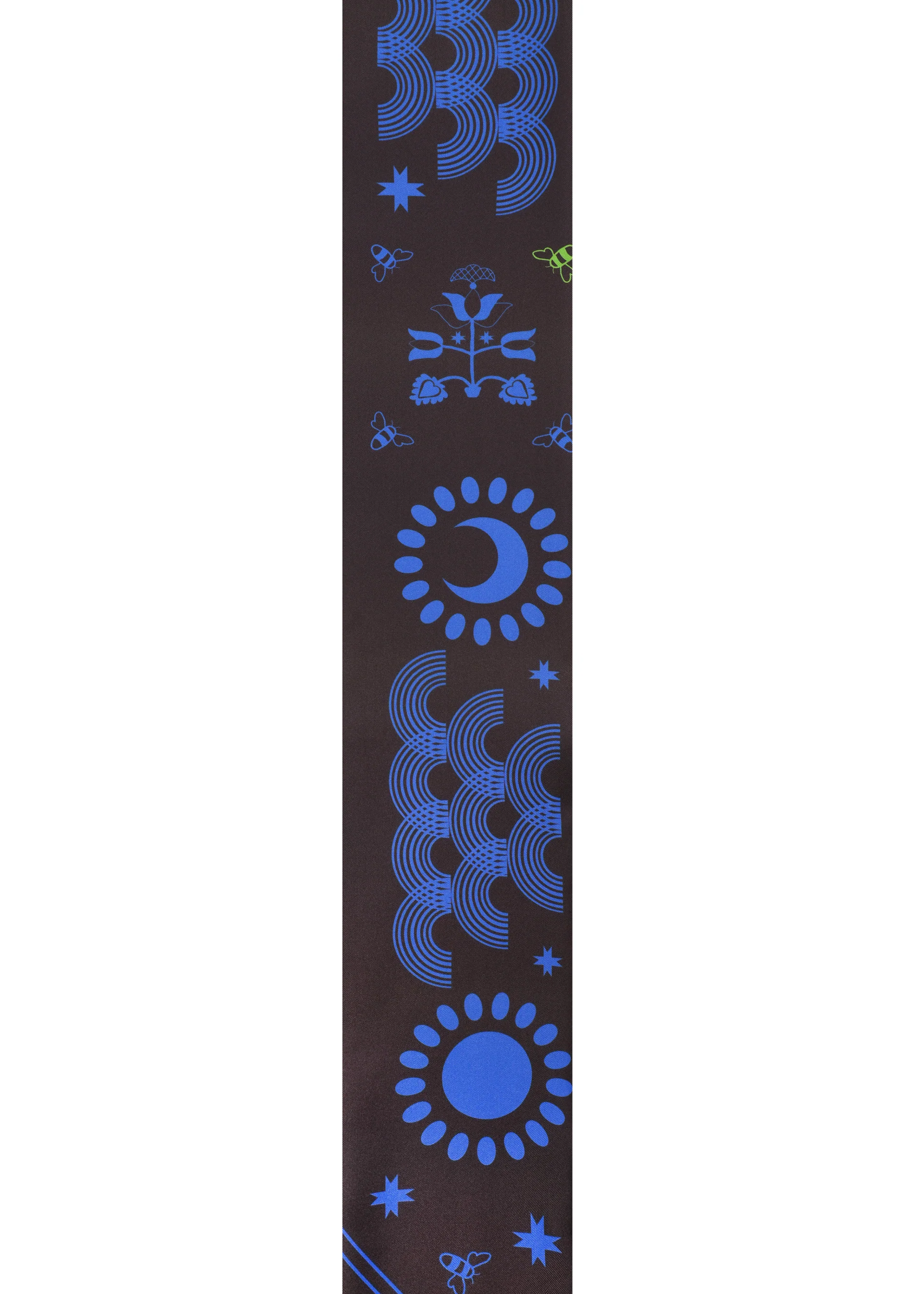 Silk headscarf long - Image 3