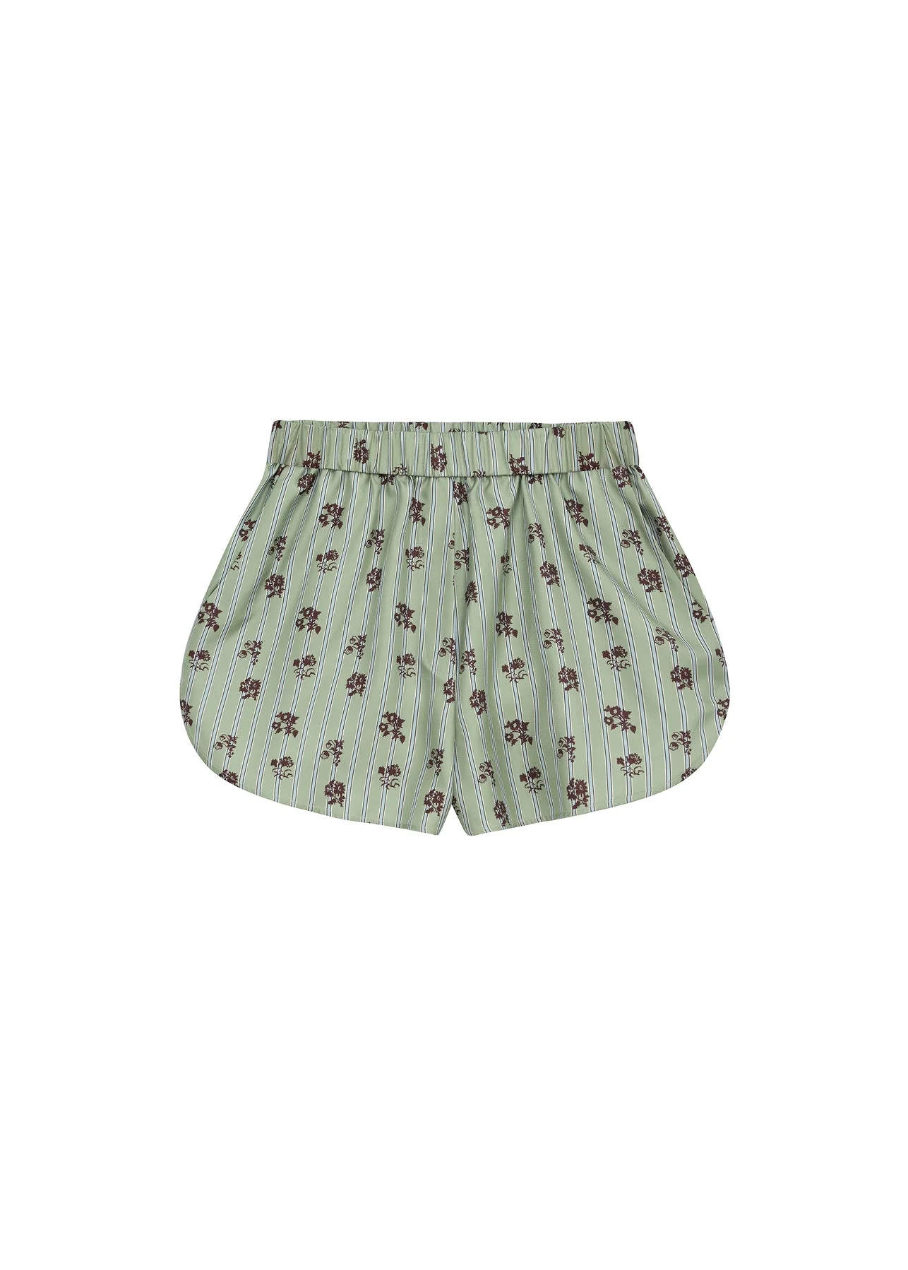 Silk Shorts in Yahidka Pattern