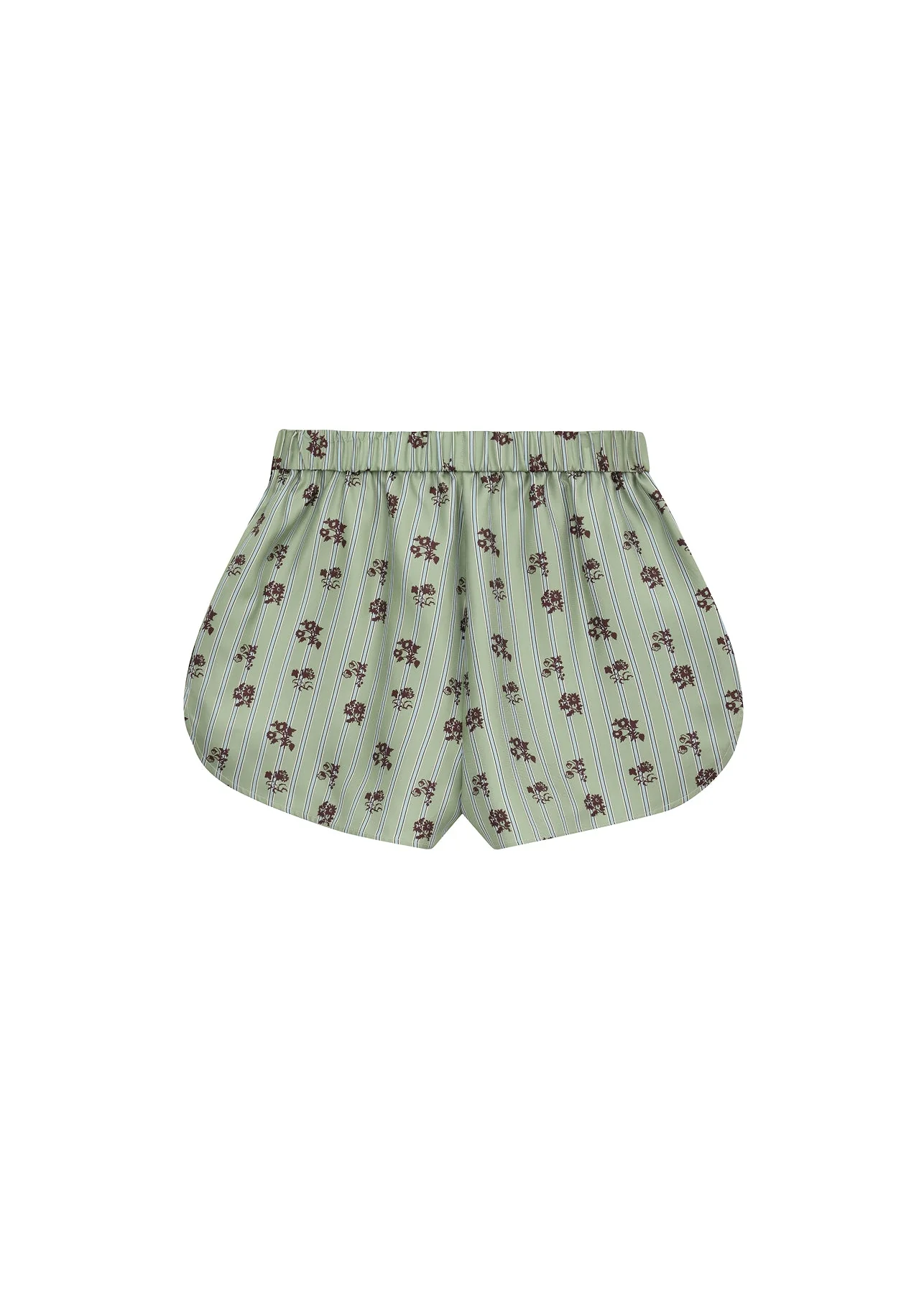 Silk Shorts in Yahidka Pattern - Image 3