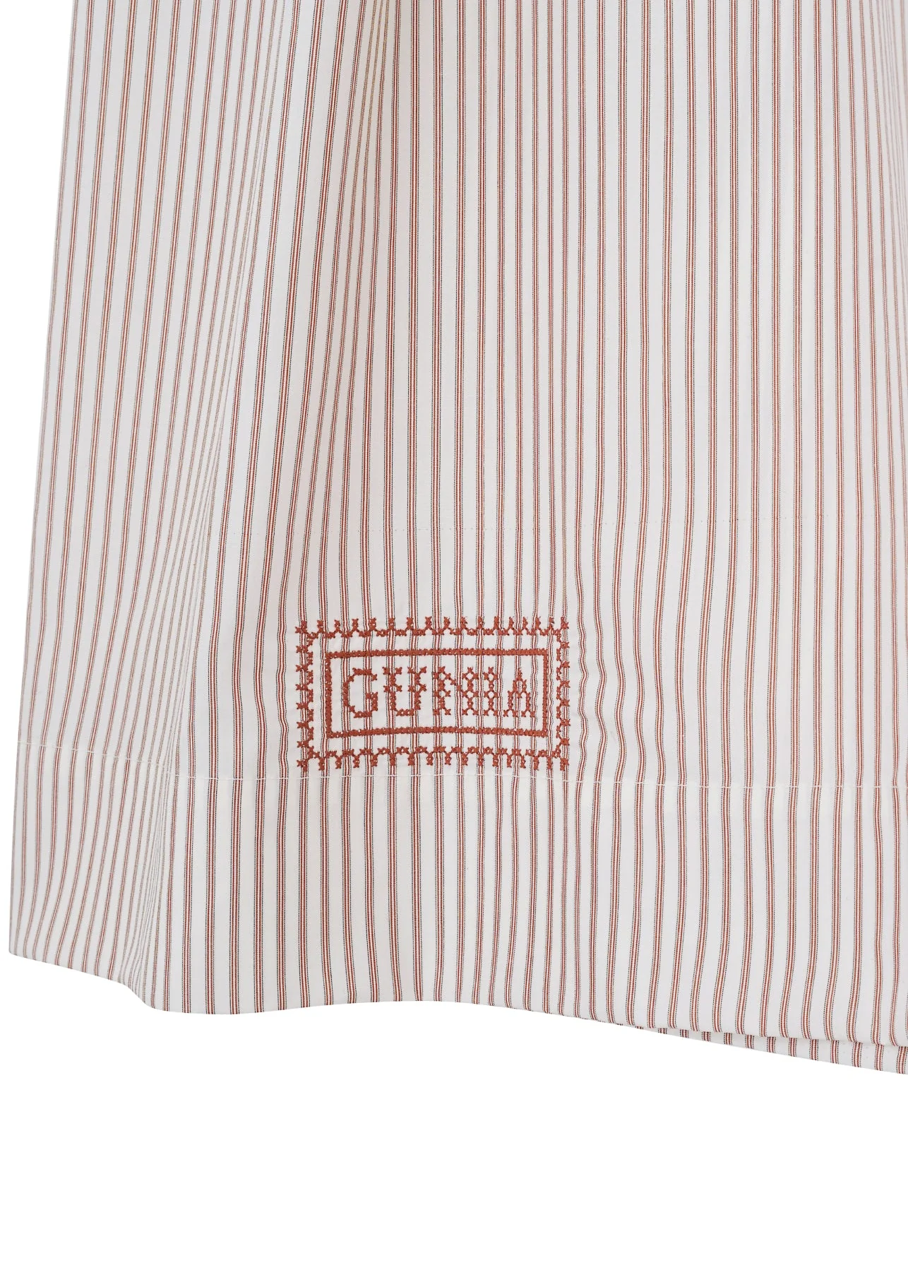 Palazzo Trousers in Light Stripes - Image 2