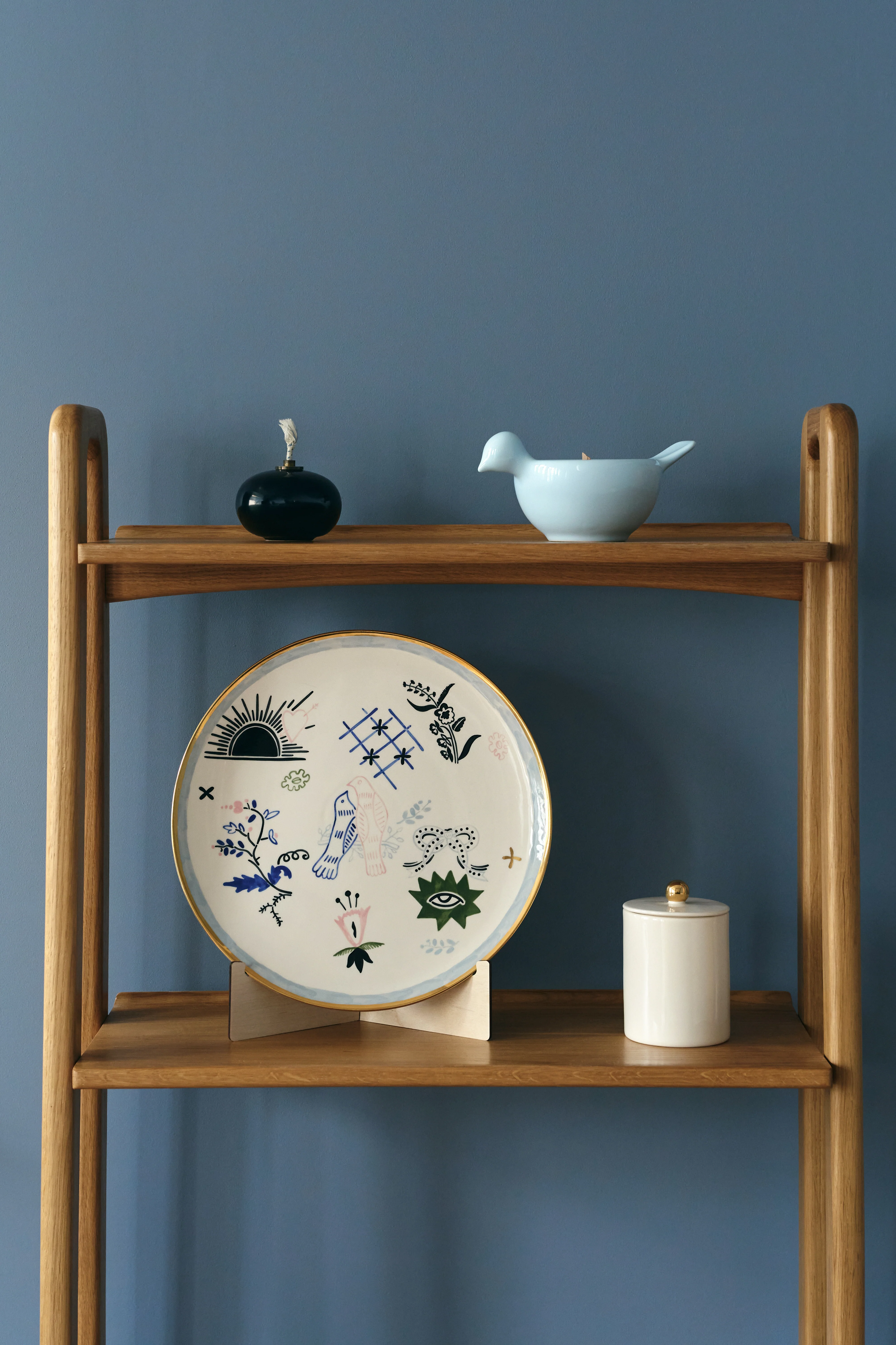 Bird Candle Periwinkle - Image 3