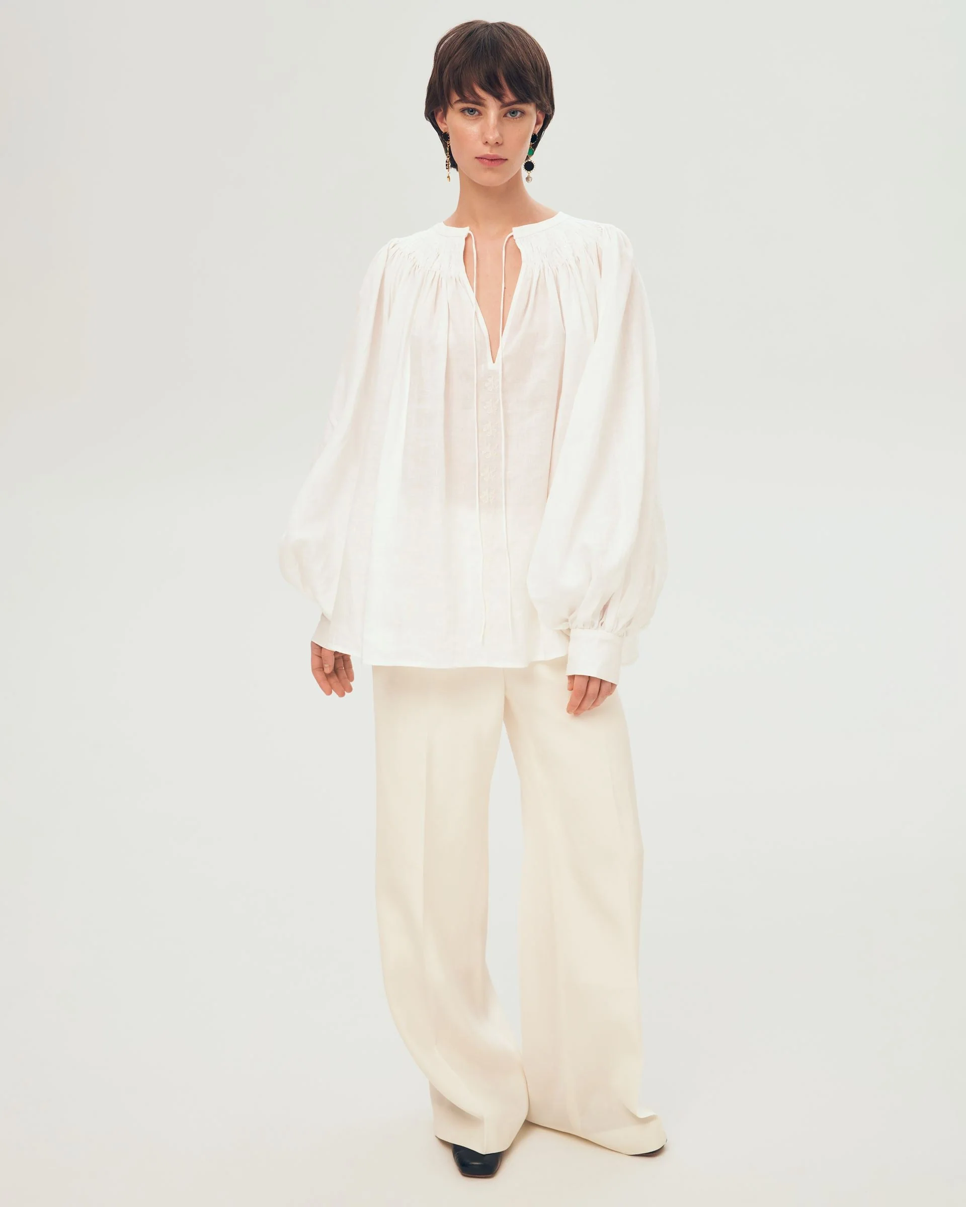 Ilariia Embroidered Shirt - Image 3