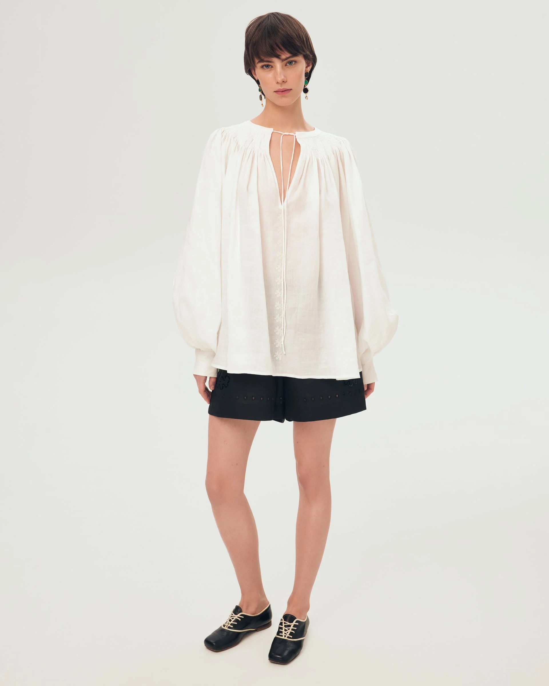 Ilariia Embroidered Shirt - Image 4