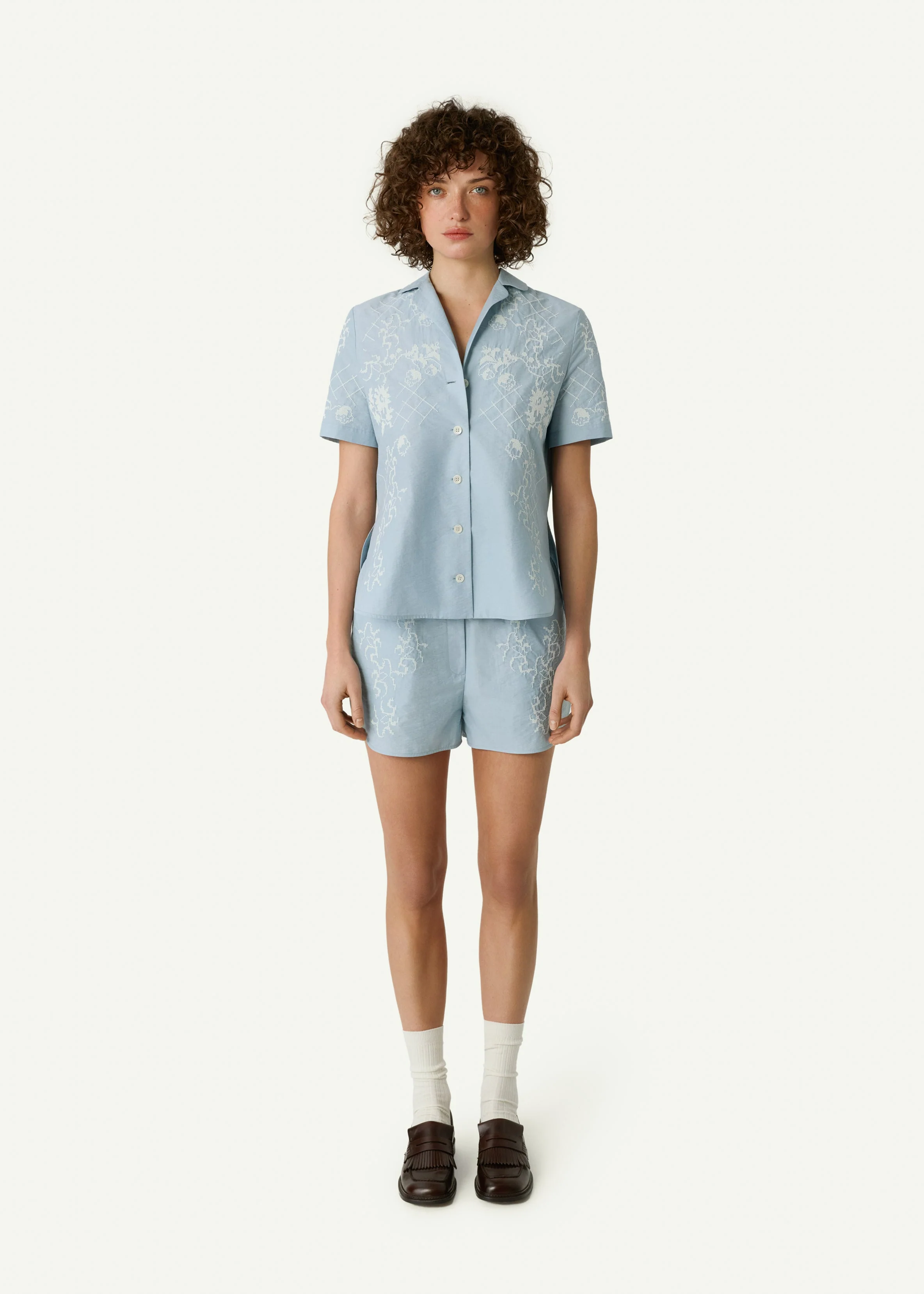 Shirt with Tyn Embroidery - Image 2
