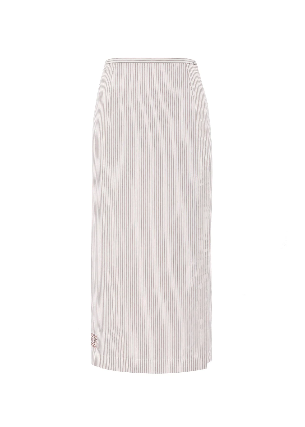 Striped Wrap Skirt