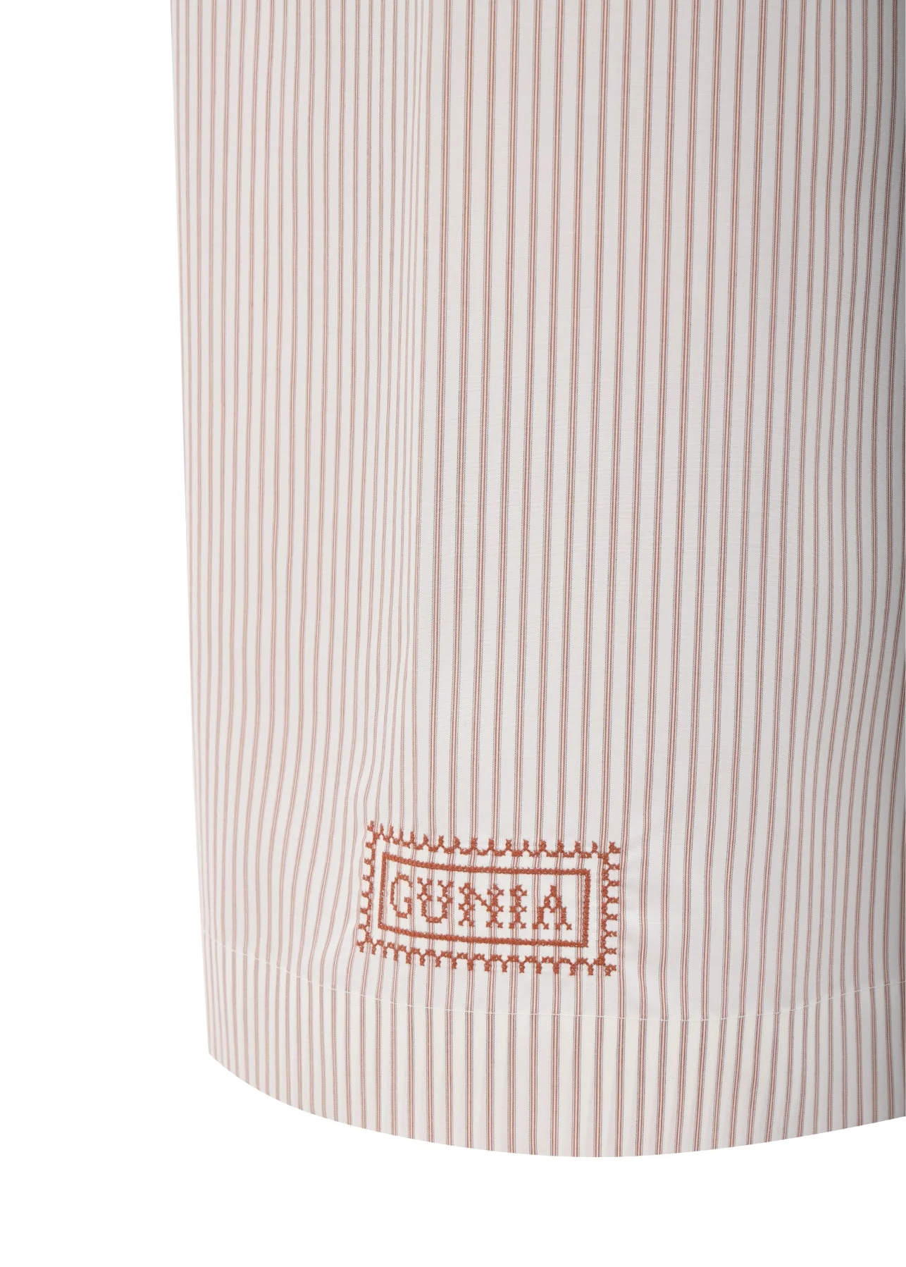 Striped Wrap Skirt - Image 3