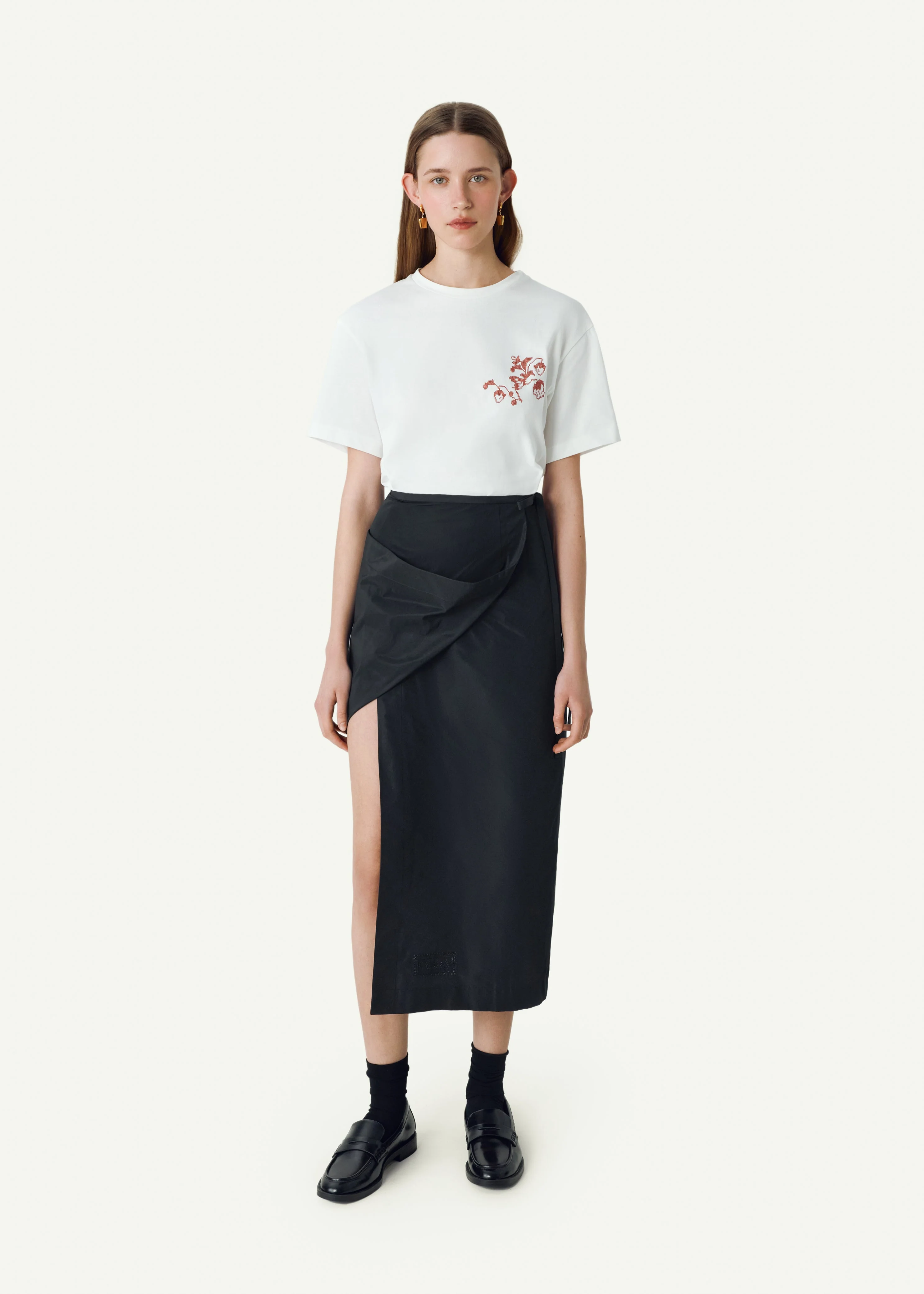 Plakhta Convertible Skirt in black - Image 4