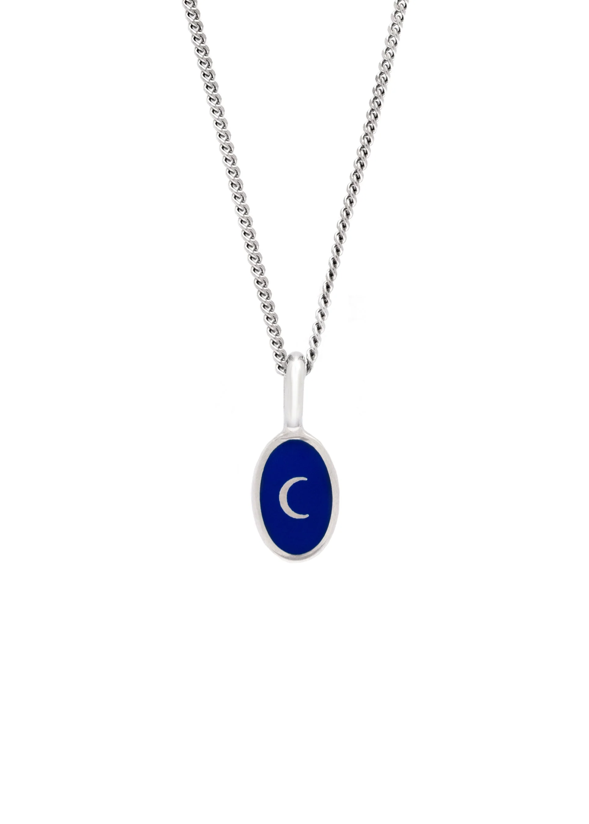 Silver Necklace with a Heart and Pendants - Image 3