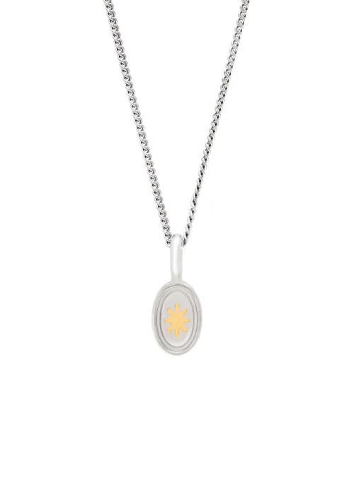 Silver pendants with a star and moon - Image 3