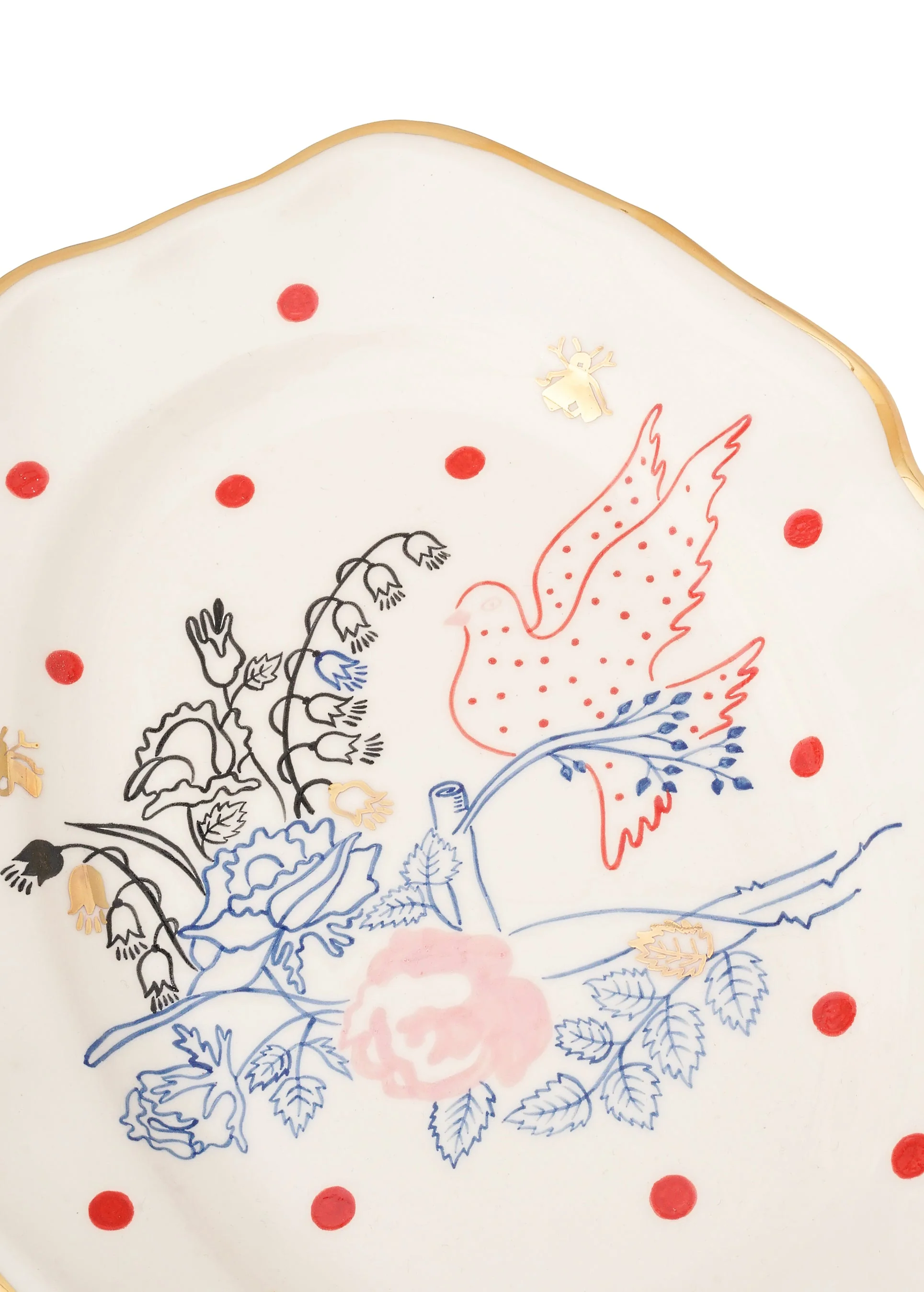 Dove Ornate Plate - Image 3