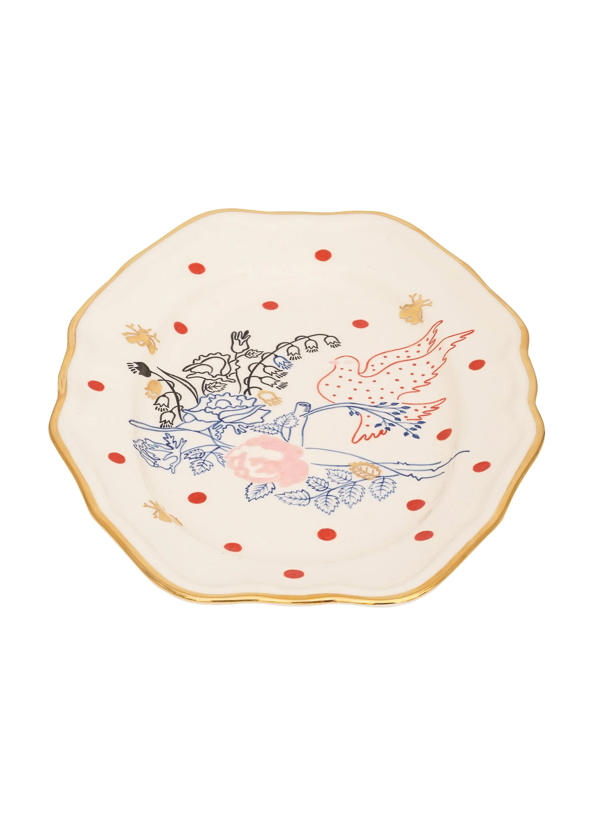 Dove Ornate Plate - Image 6