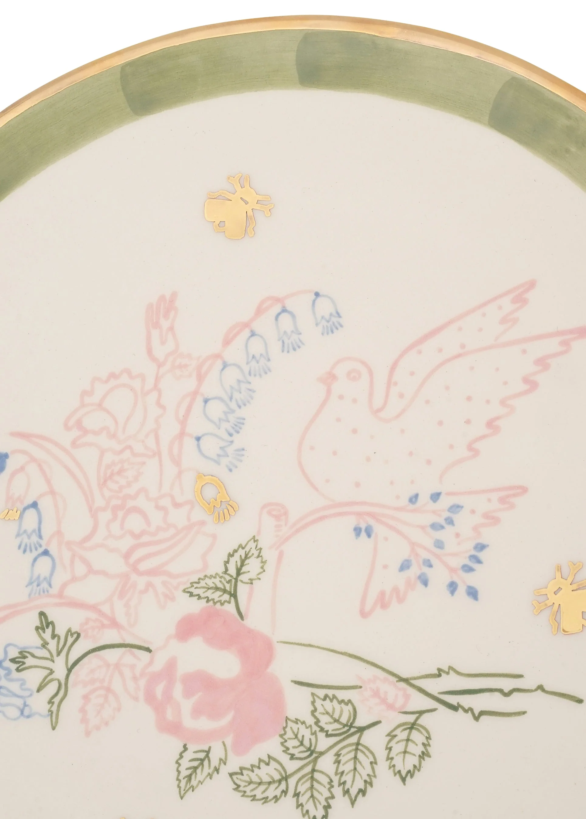Dove Round Plate 24 cm - Image 3