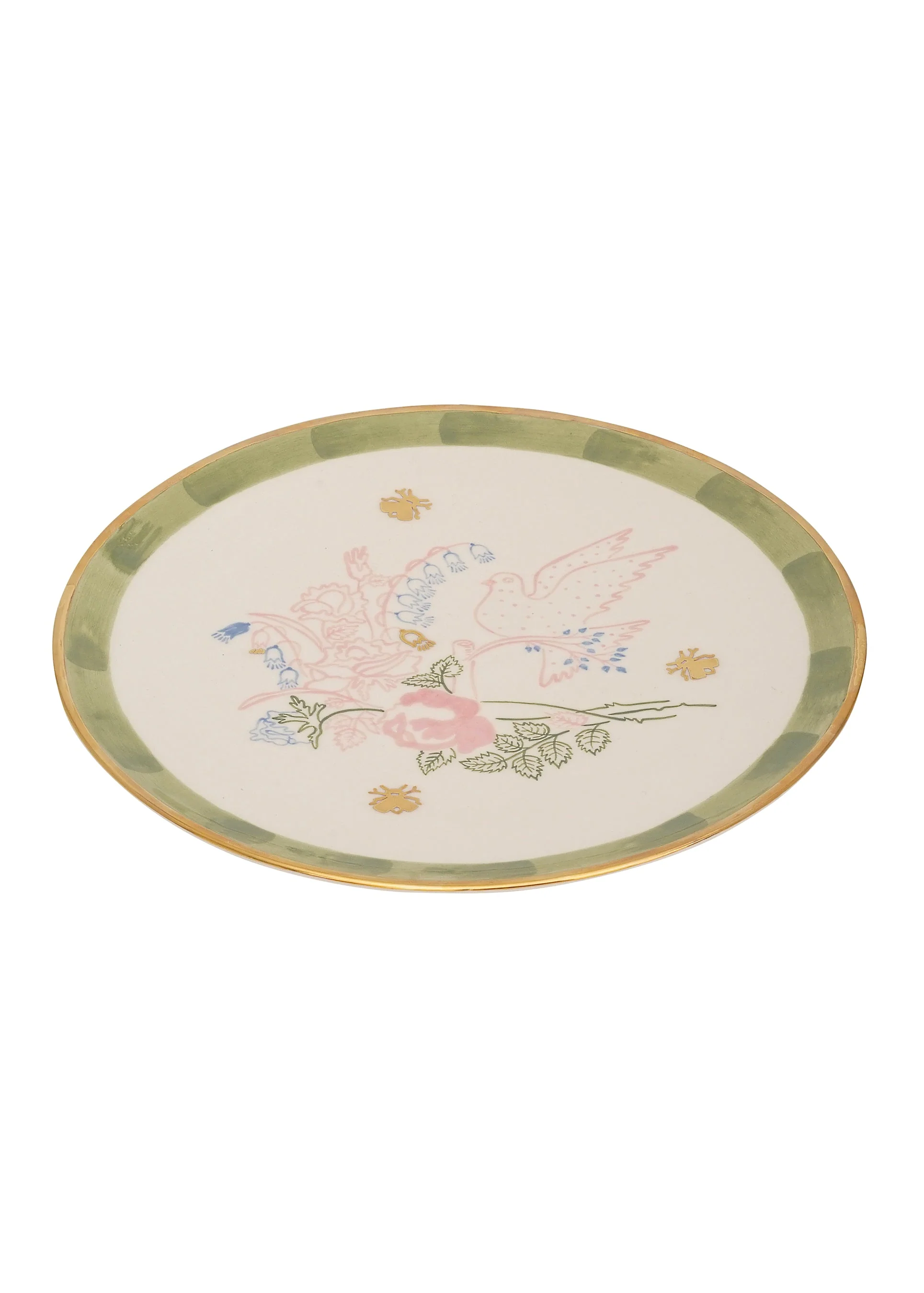Dove Round Plate 24 cm - Image 5