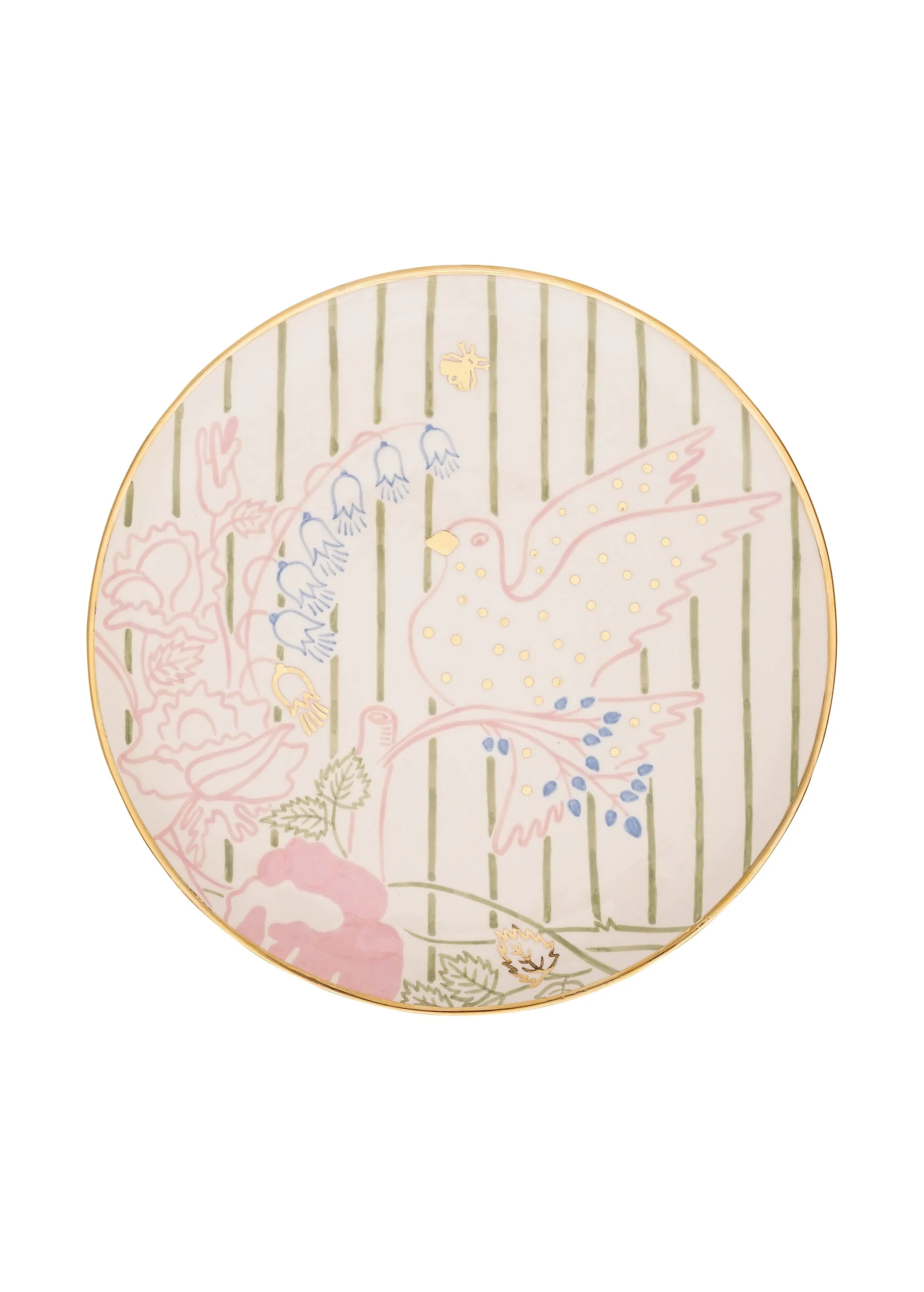 Dove Round Plate 32 cm