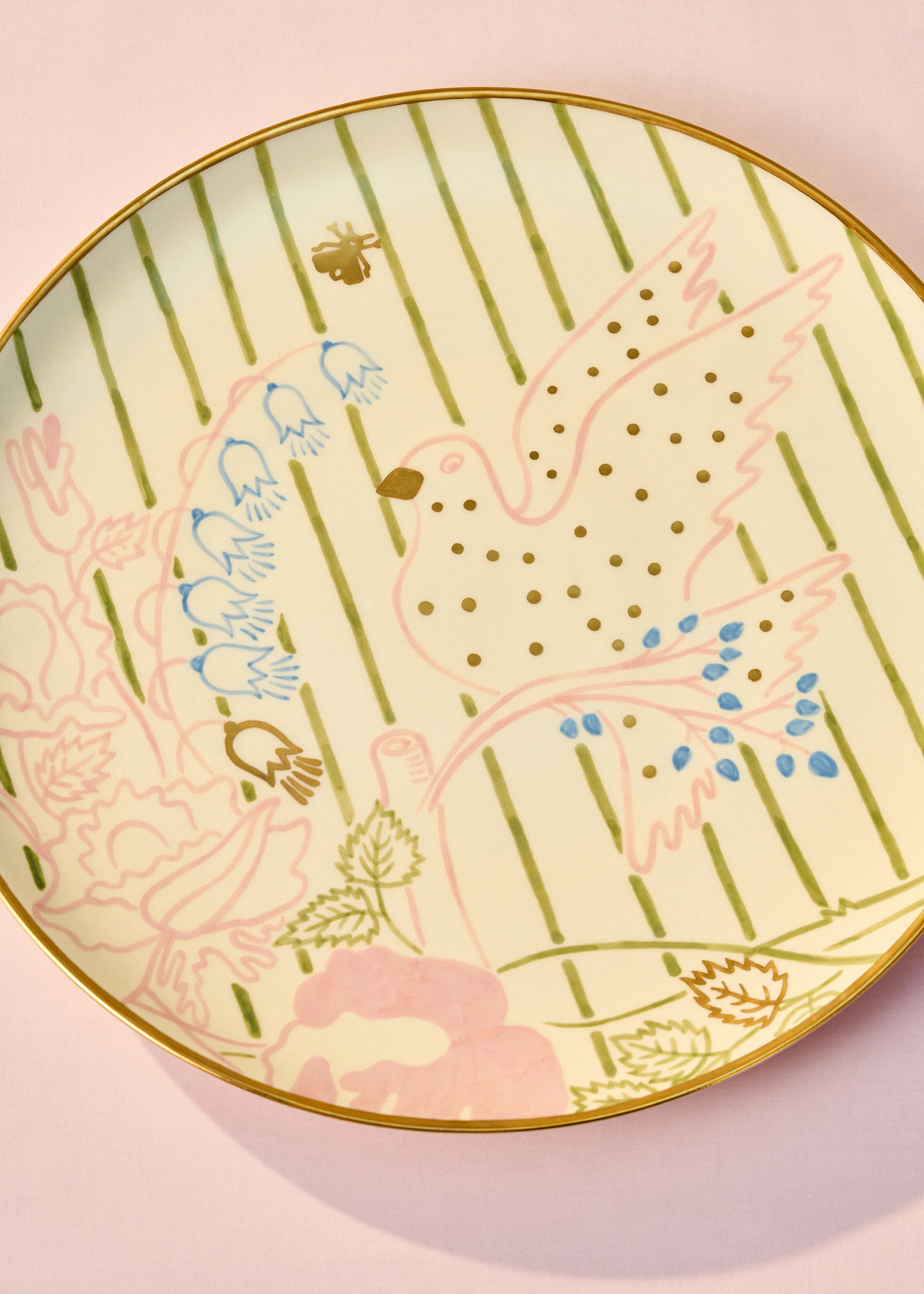 Dove Round Plate 32 cm - Image 2