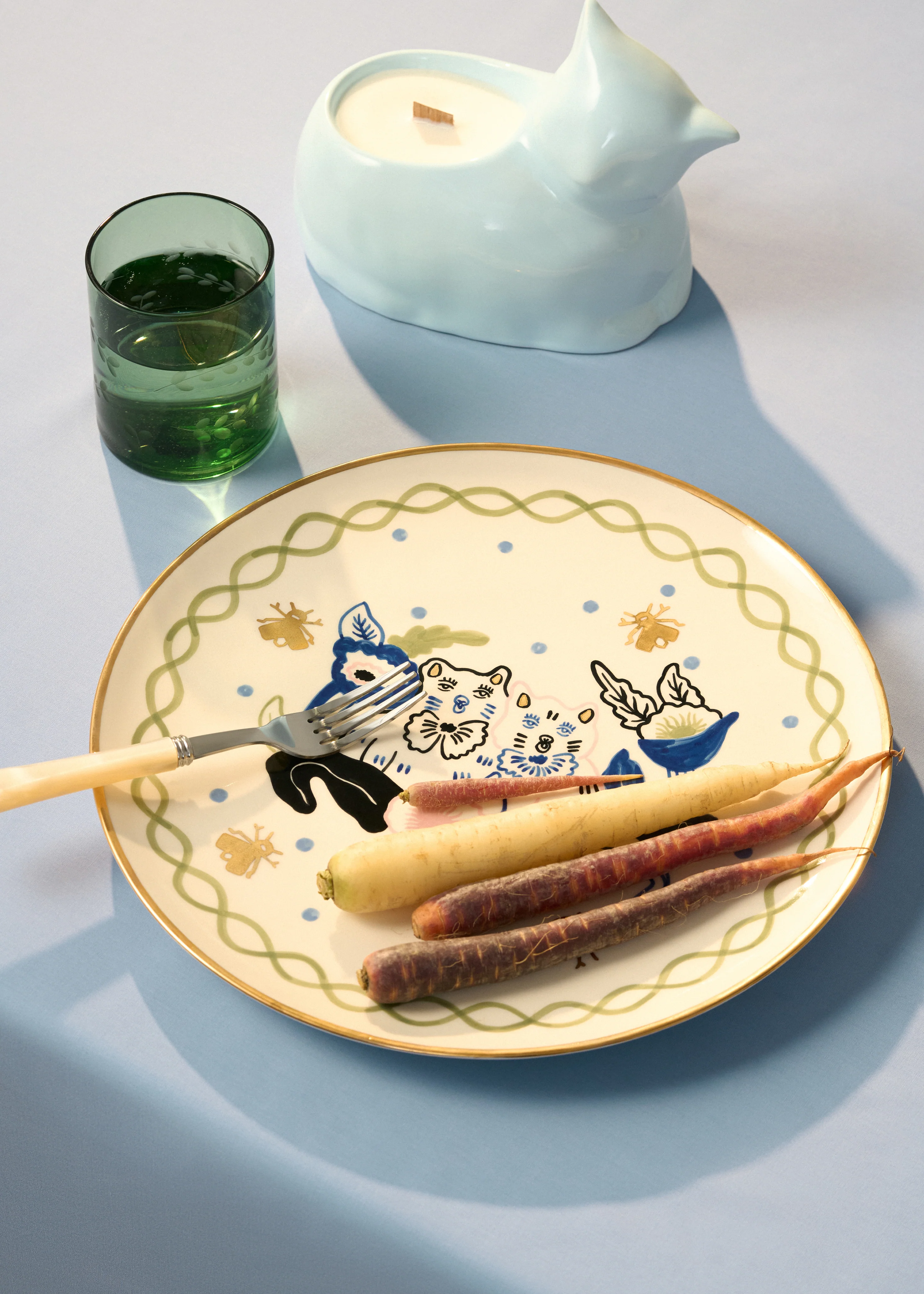 Kitties Round Plate - Image 2