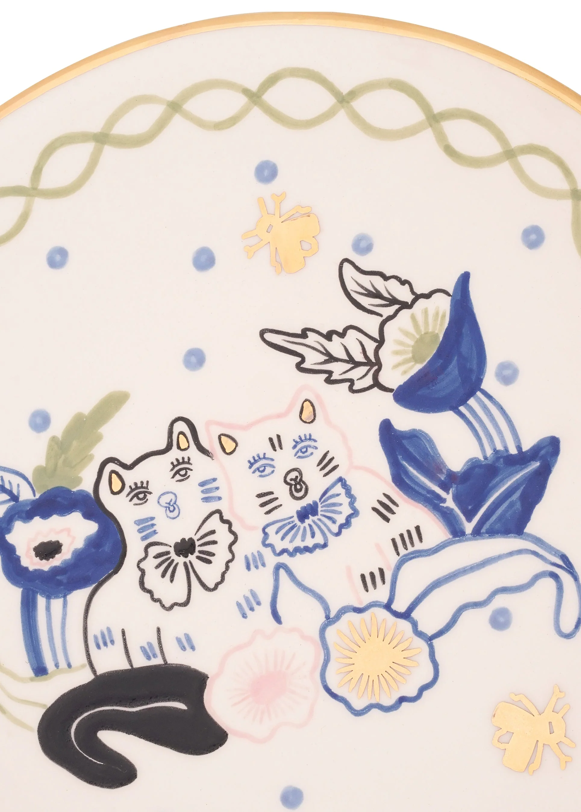 Kitties Round Plate - Image 4