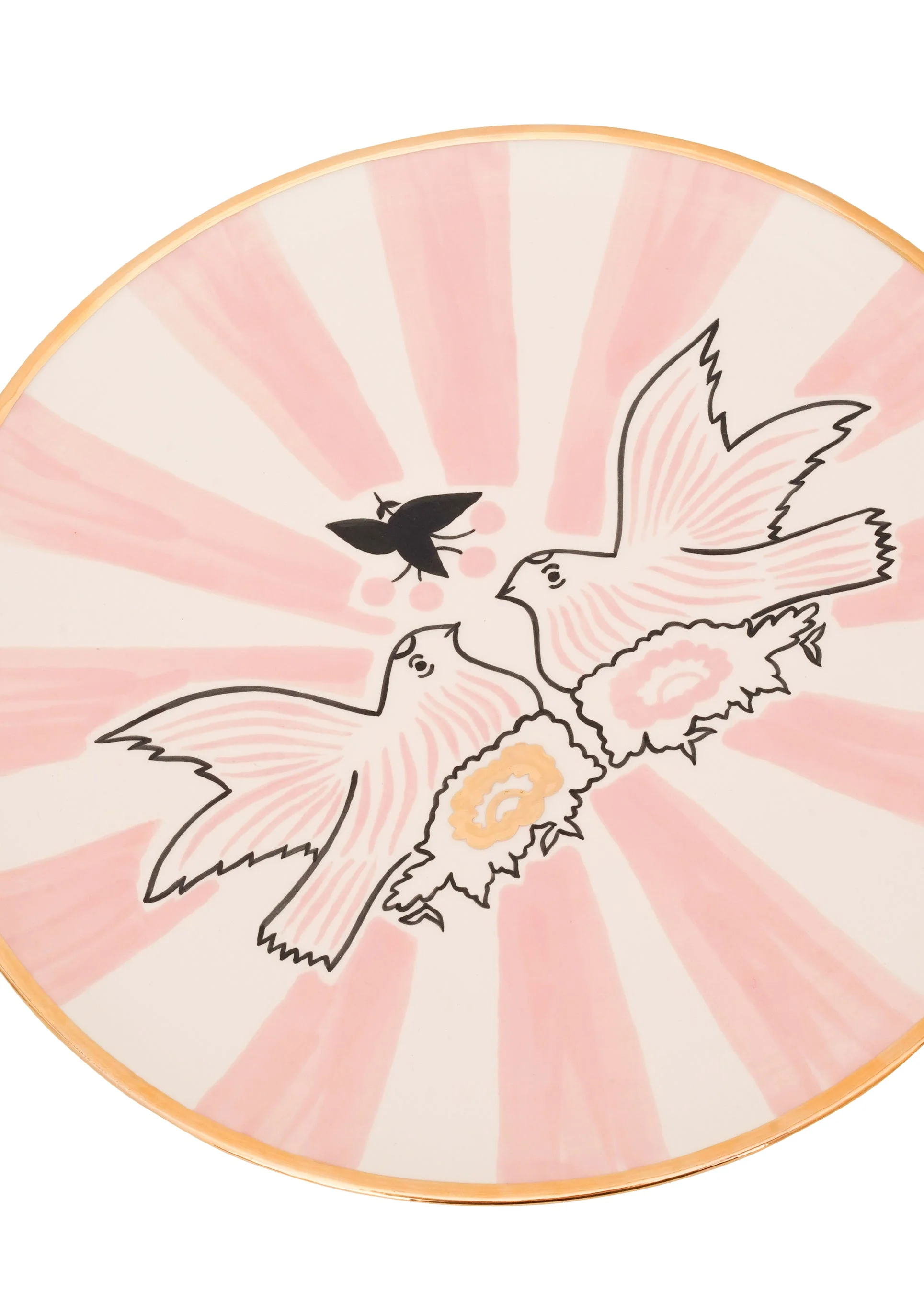 Birdsong Round Plate - Image 3