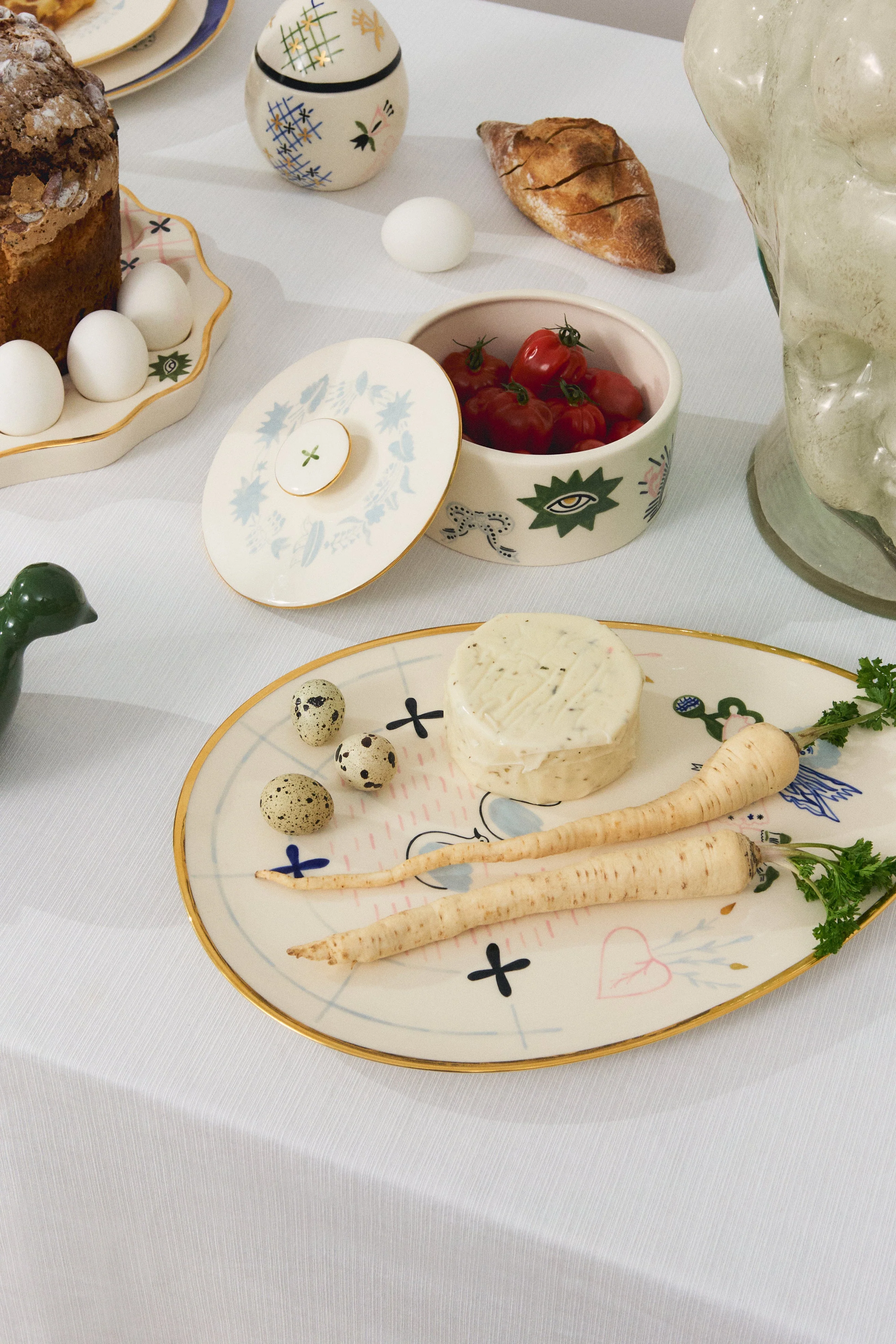 Oval Plate Naïve Pond - Image 3