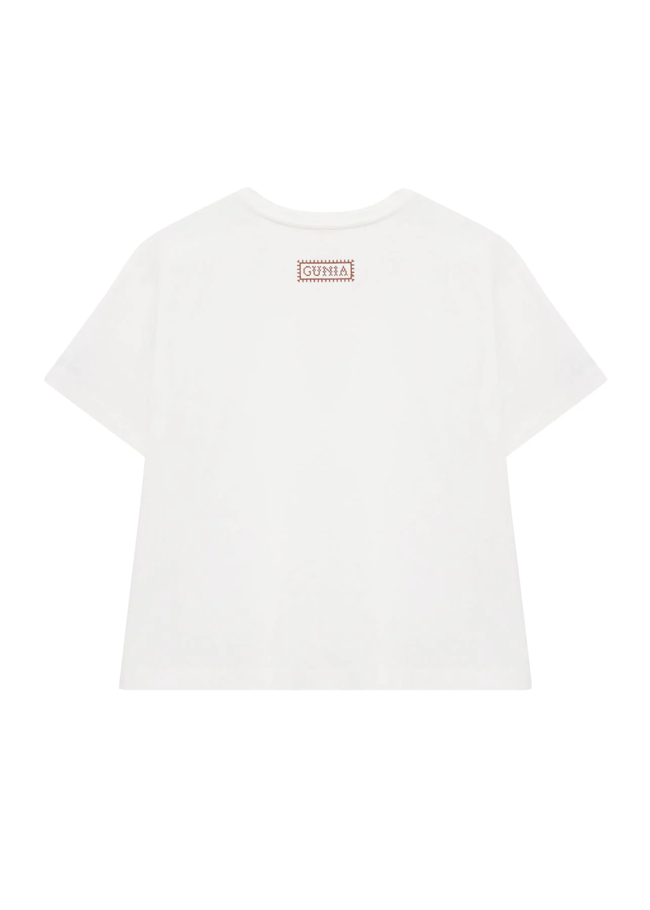Embroidered GUNIA Jersey T-Shirt - Image 5