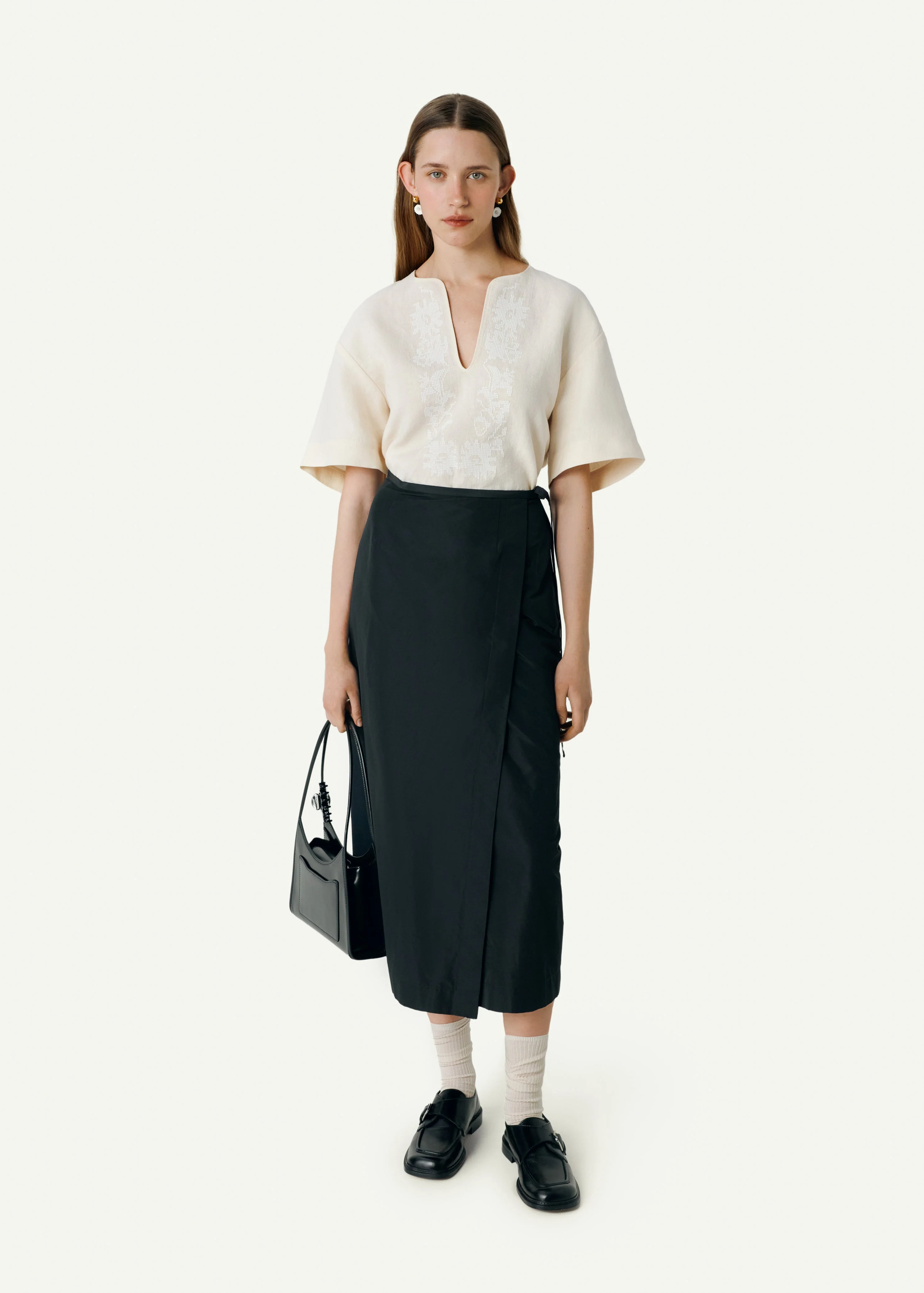 Embroidered Drop T-Shirt - Image 2