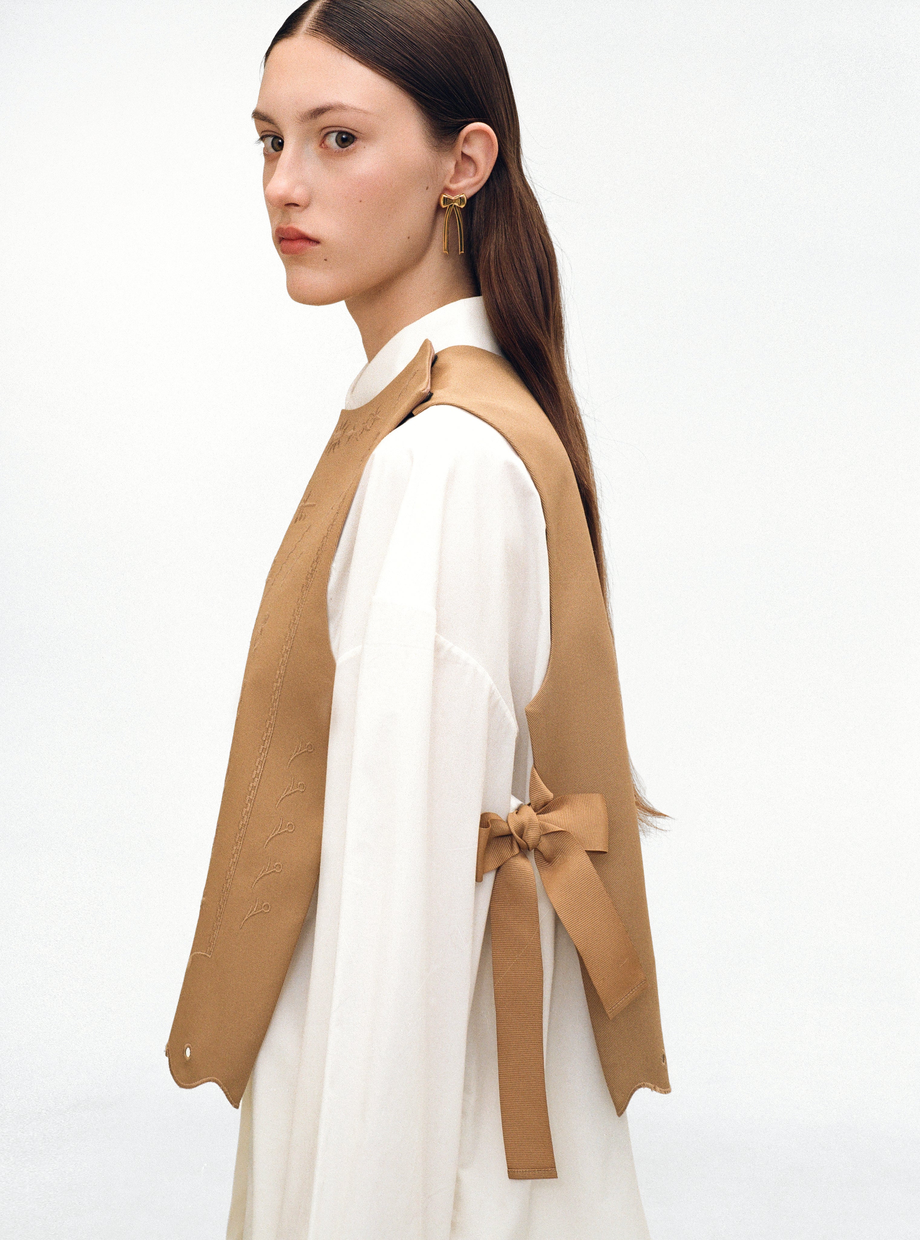 Marta Embroidered Vest - Image 4