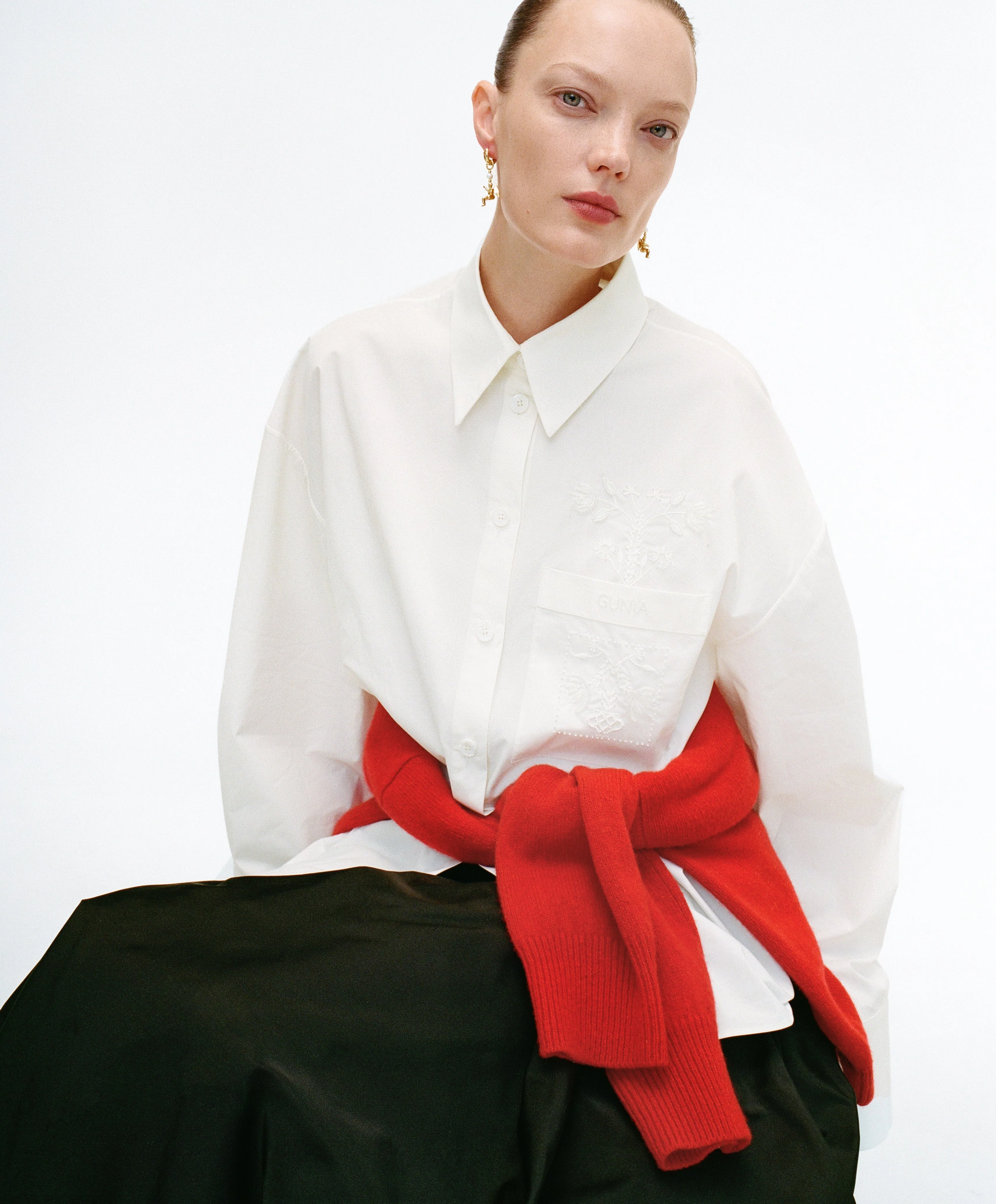 Zoryana Embroidered Shirt - Image 4